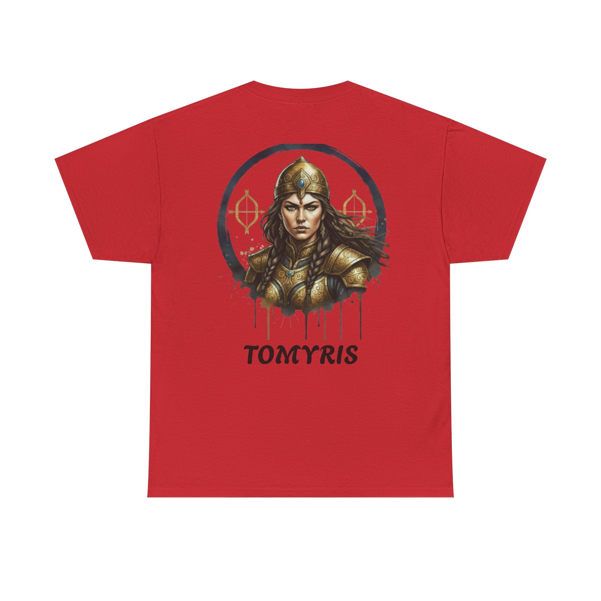 Titre produit : T-Shirt Tomyris — La Reine qui Tua Cyrus