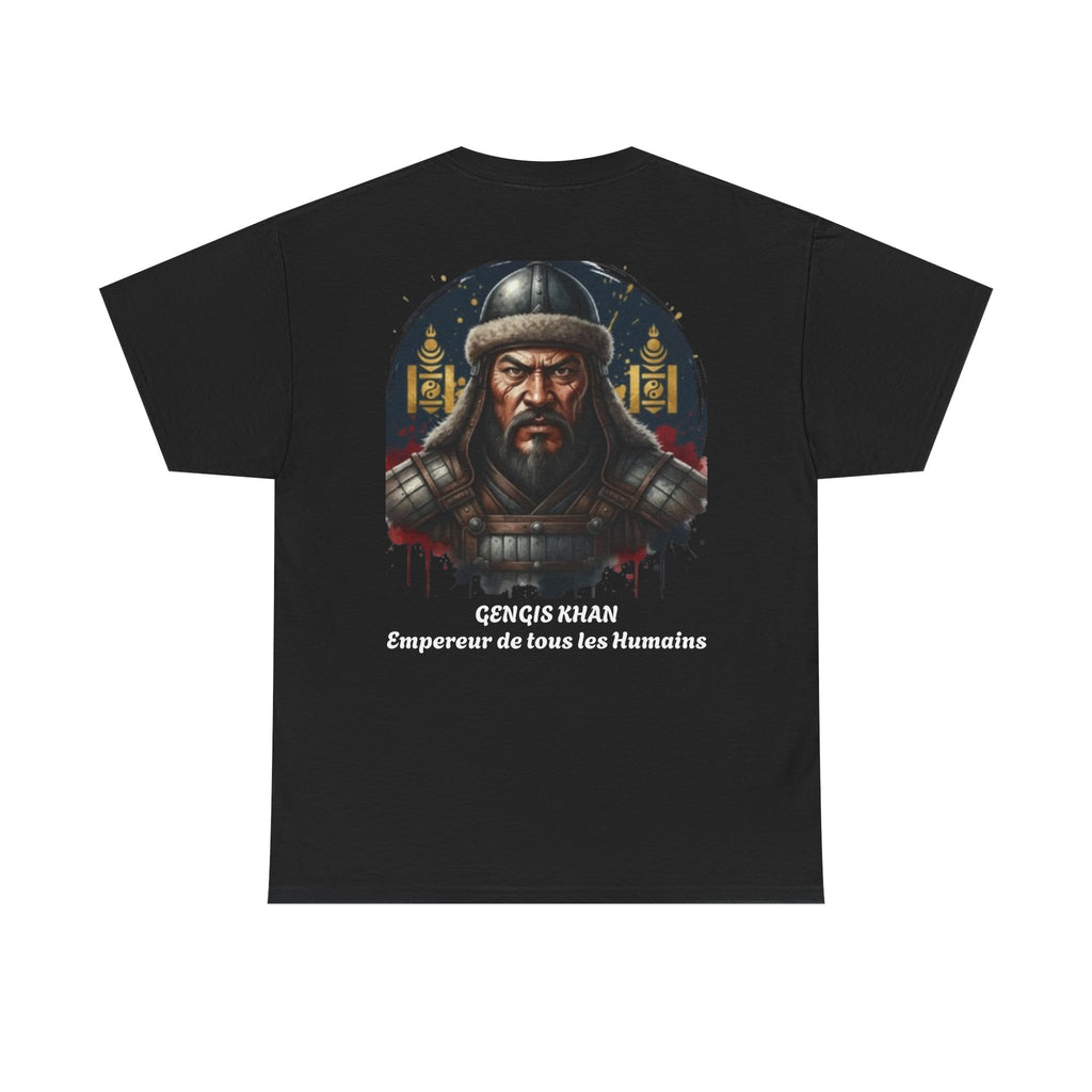 T-Shirt Gengis Khan — Empereur de Tous les Humains