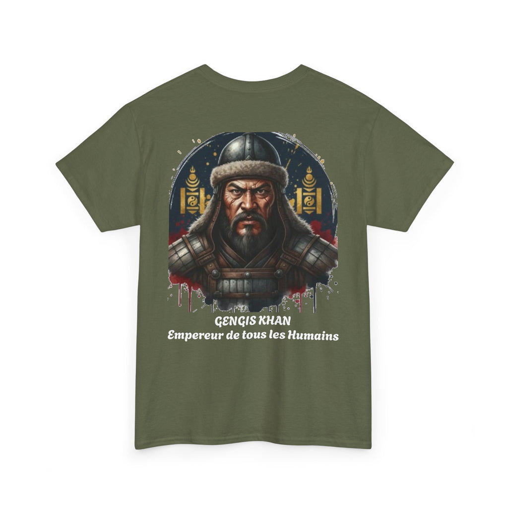 T-Shirt Gengis Khan — Empereur de Tous les Humains