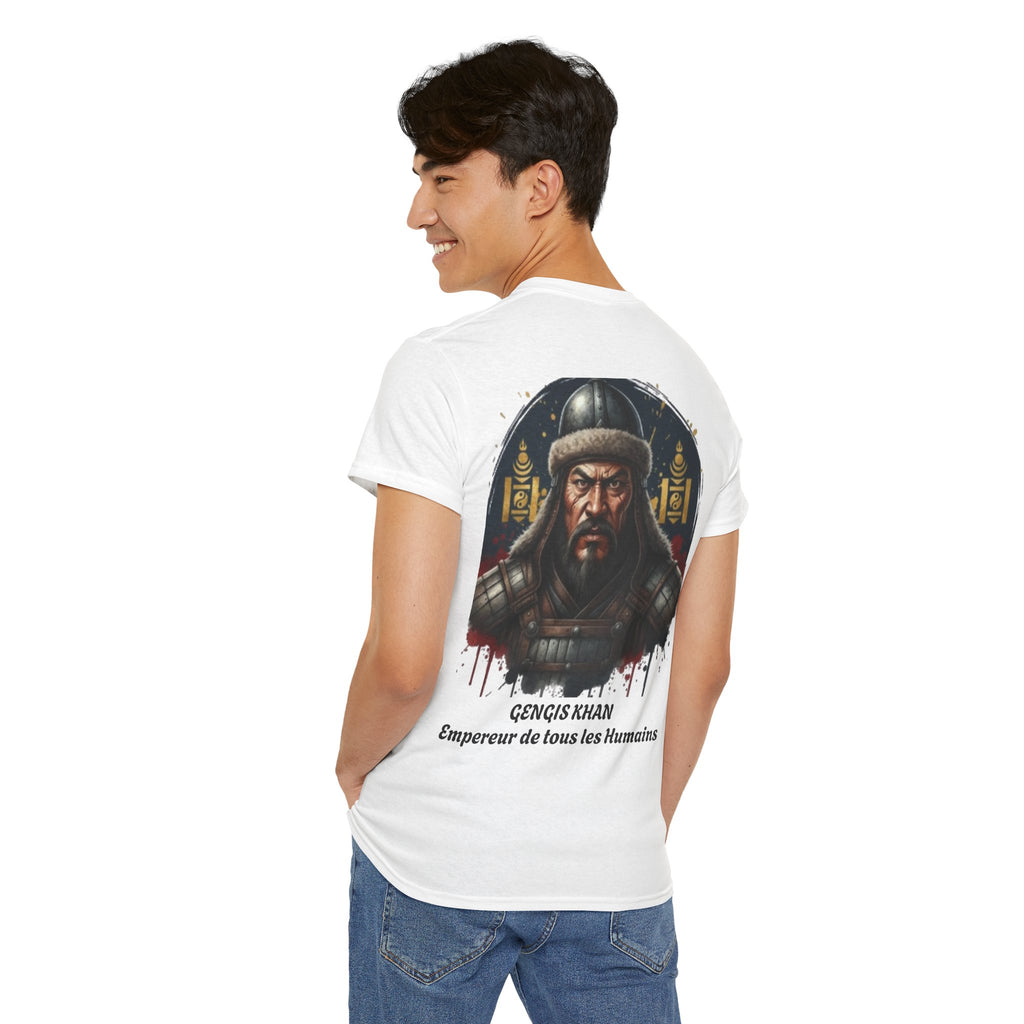 T-Shirt Gengis Khan — Empereur de Tous les Humains