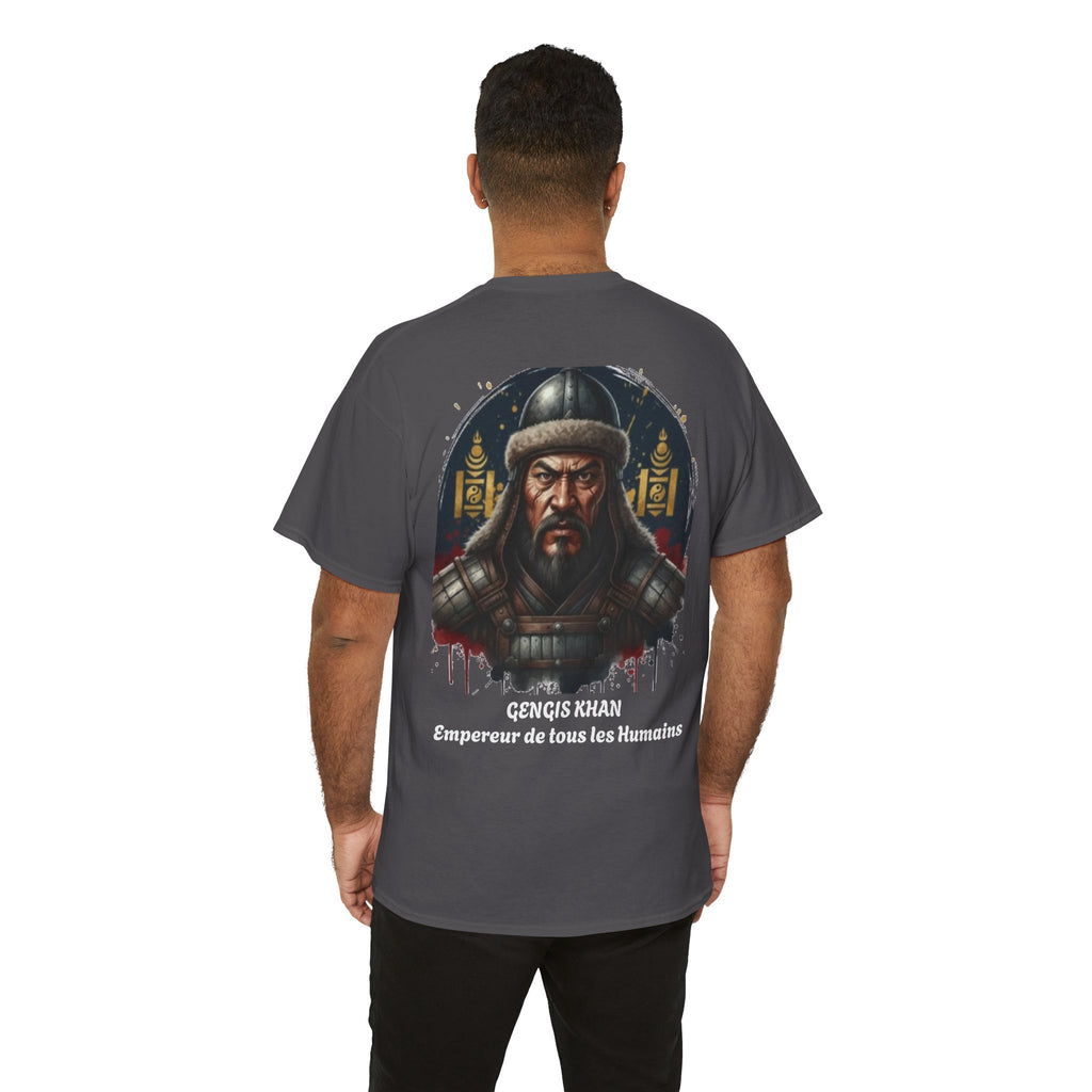 T-Shirt Gengis Khan — Empereur de Tous les Humains