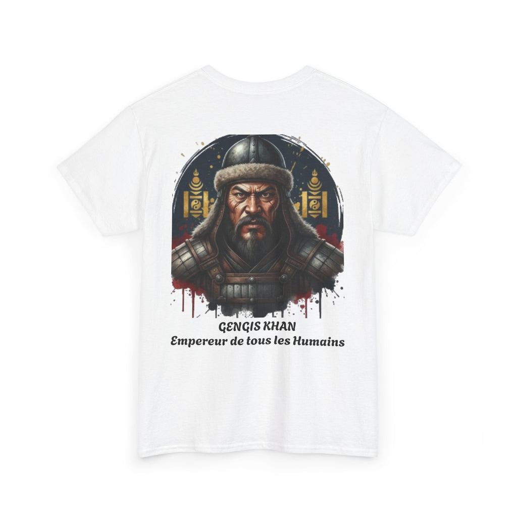 T-Shirt Gengis Khan — Empereur de Tous les Humains
