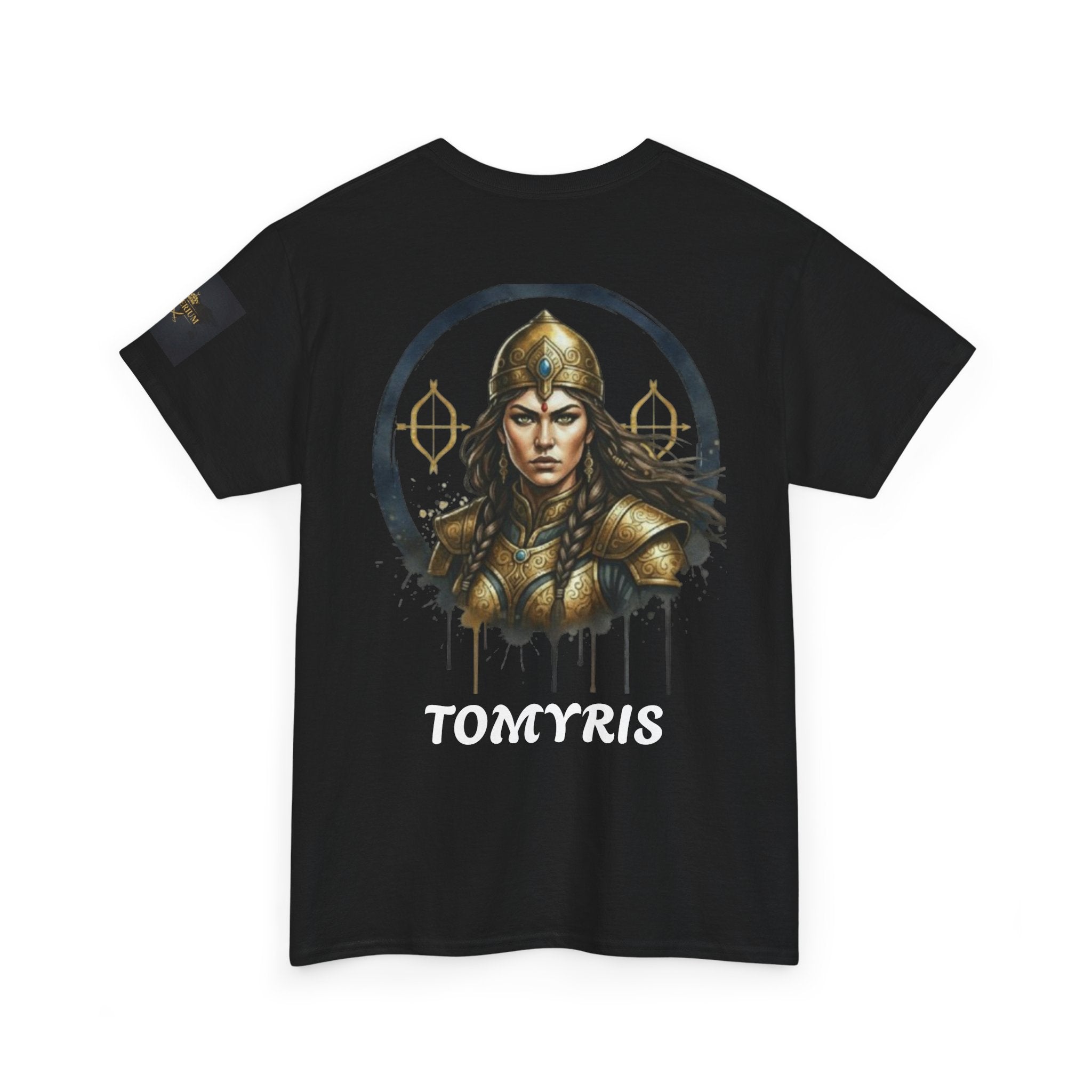 Titre produit : T-Shirt Tomyris — La Reine qui Tua Cyrus