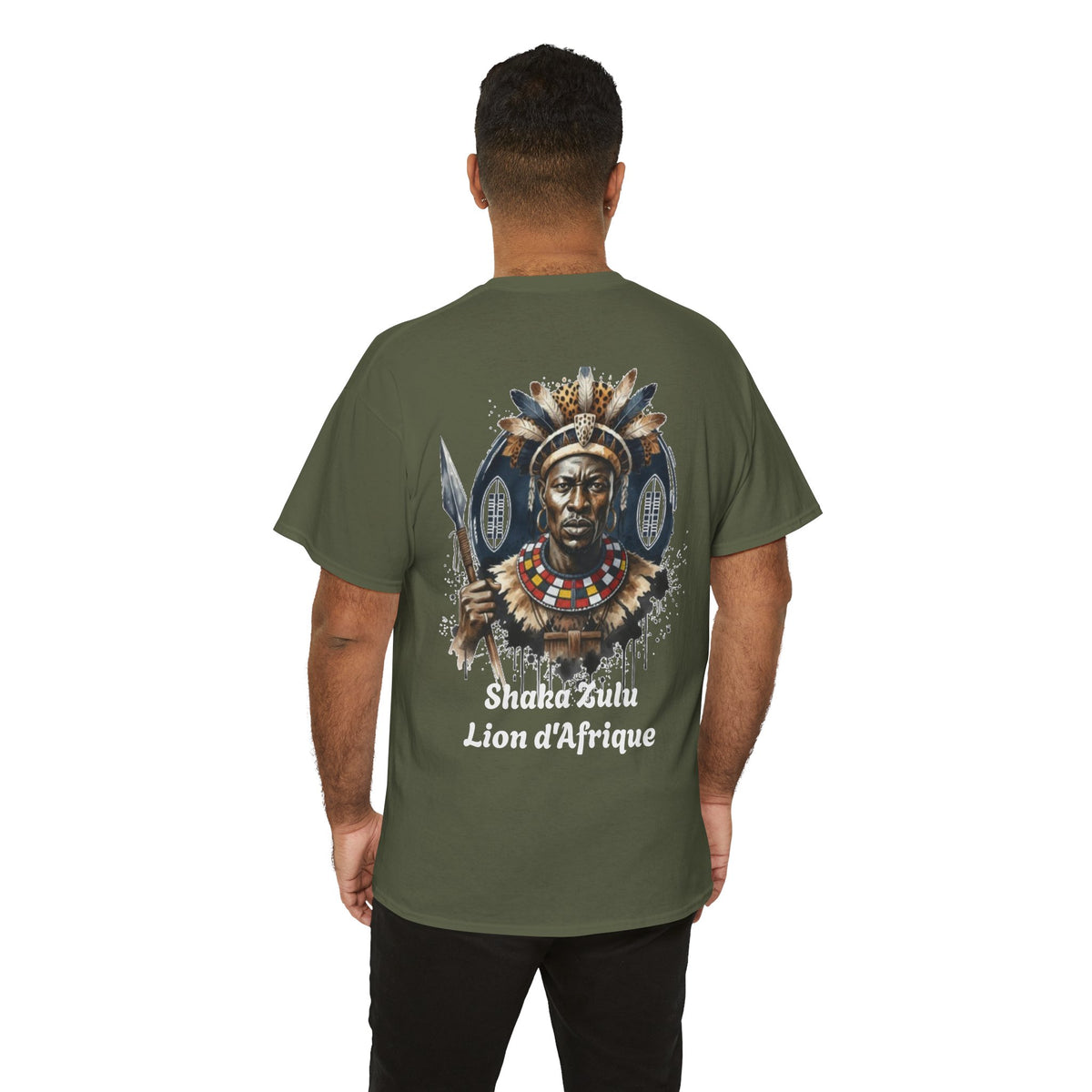 T-Shirt Shaka Zulu — Le Lion d'Afrique