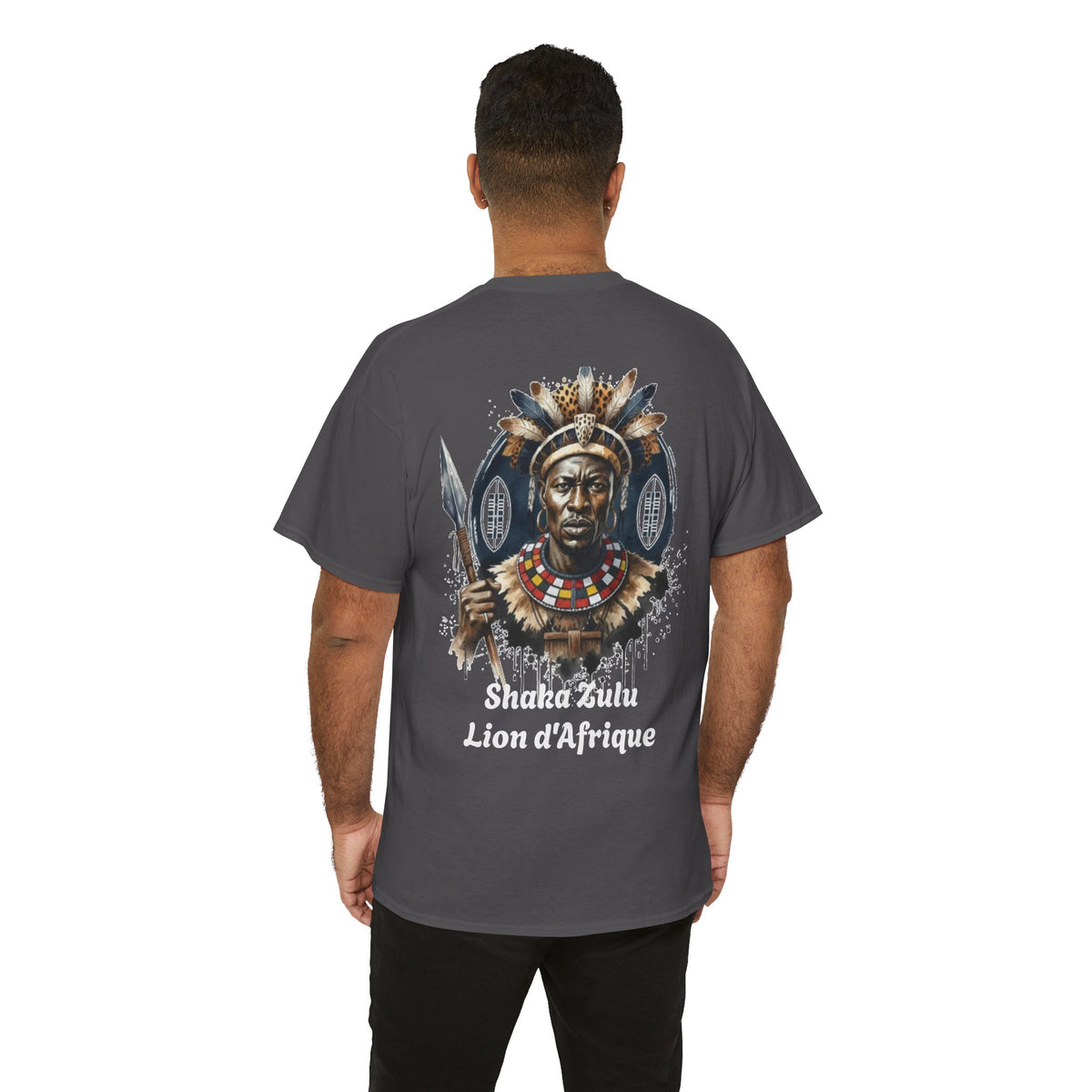 T-Shirt Shaka Zulu — Le Lion d'Afrique