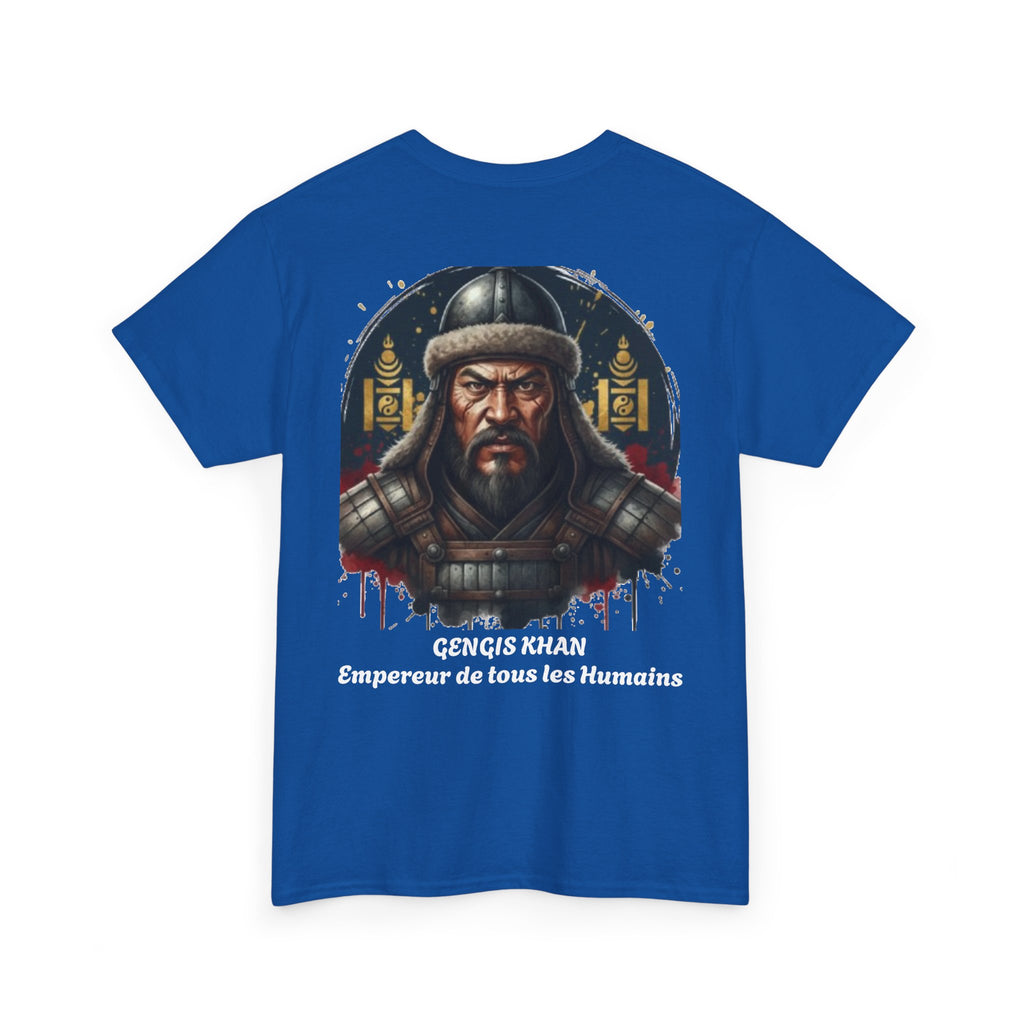 T-Shirt Gengis Khan — Empereur de Tous les Humains