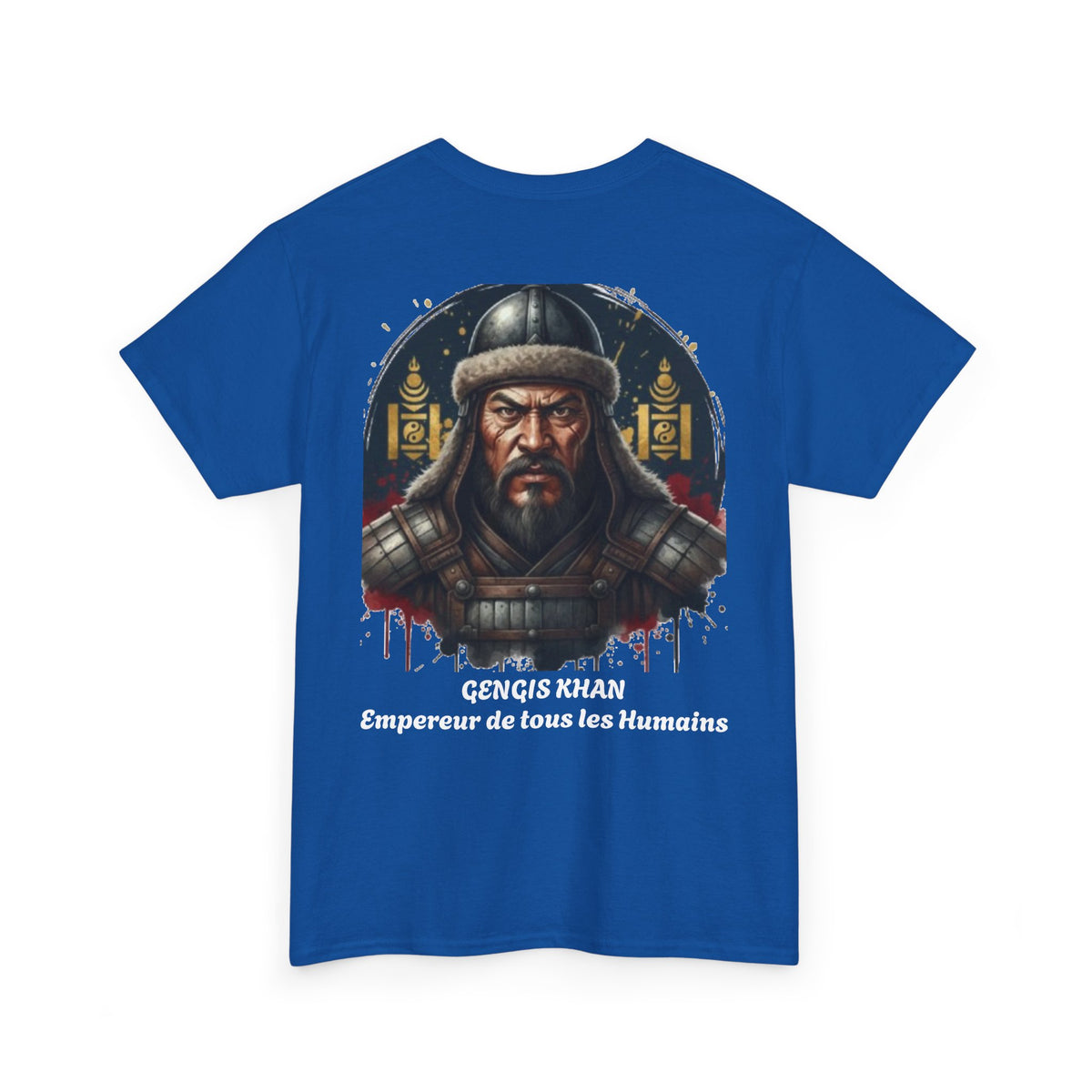 T-Shirt Gengis Khan — Empereur de Tous les Humains