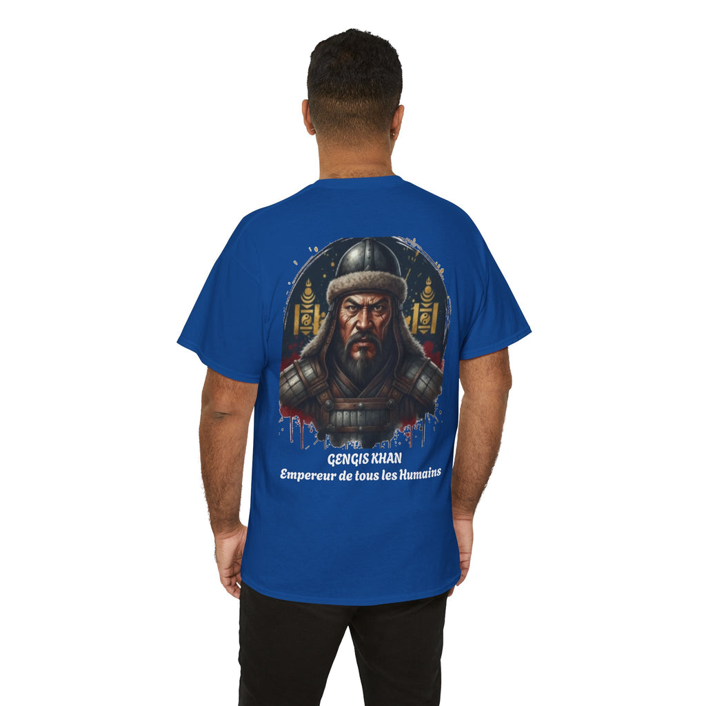 T-Shirt Gengis Khan — Empereur de Tous les Humains