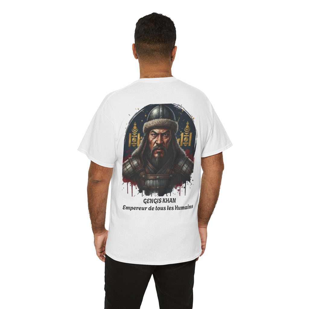 T-Shirt Gengis Khan — Empereur de Tous les Humains