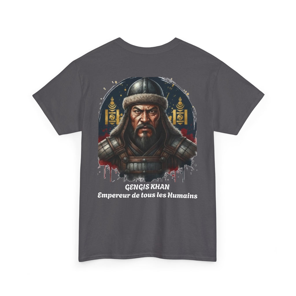 T-Shirt Gengis Khan — Empereur de Tous les Humains