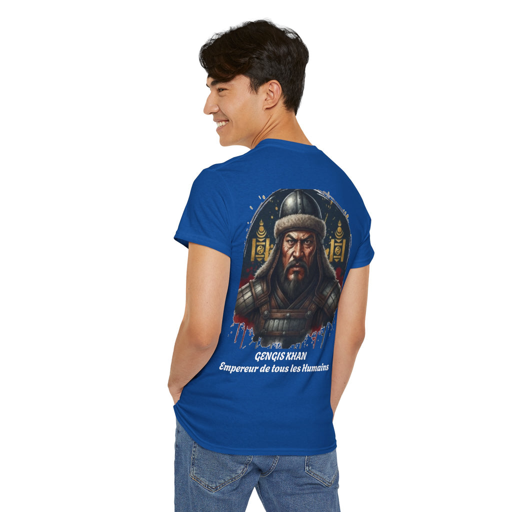T-Shirt Gengis Khan — Empereur de Tous les Humains