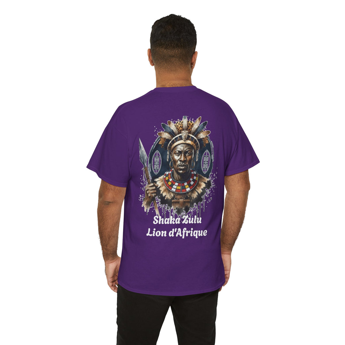 T-Shirt Shaka Zulu — Le Lion d'Afrique