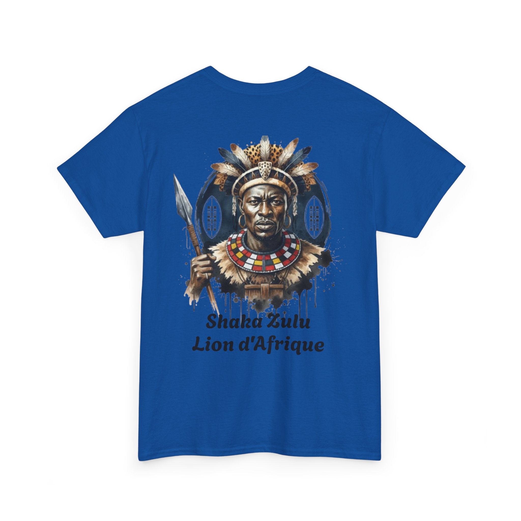 T-Shirt Shaka Zulu — Le Lion d'Afrique
