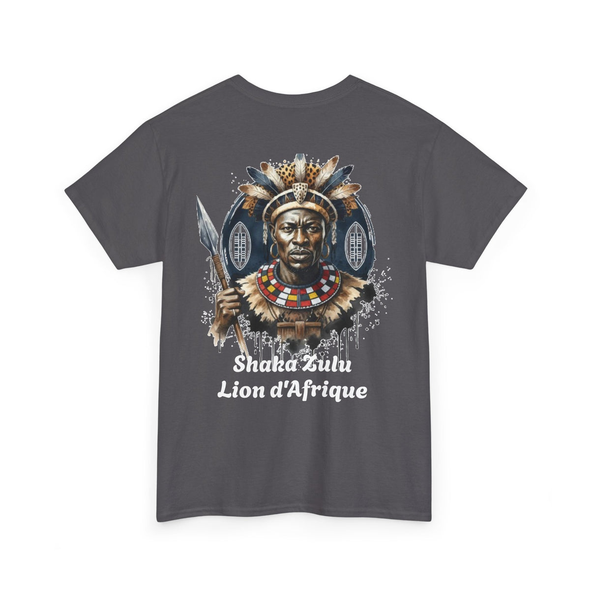 T-Shirt Shaka Zulu — Le Lion d'Afrique