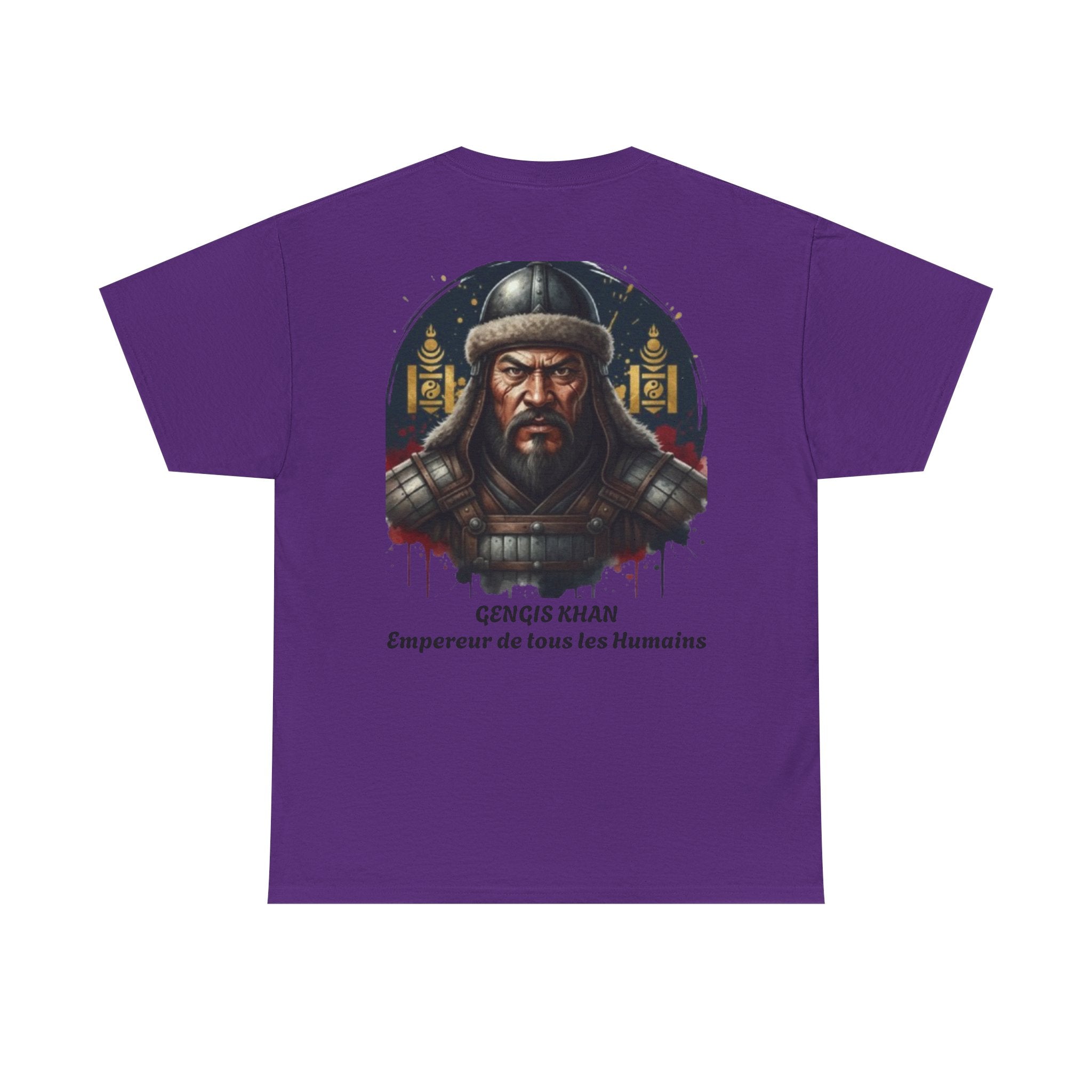 T-Shirt Gengis Khan — Empereur de Tous les Humains