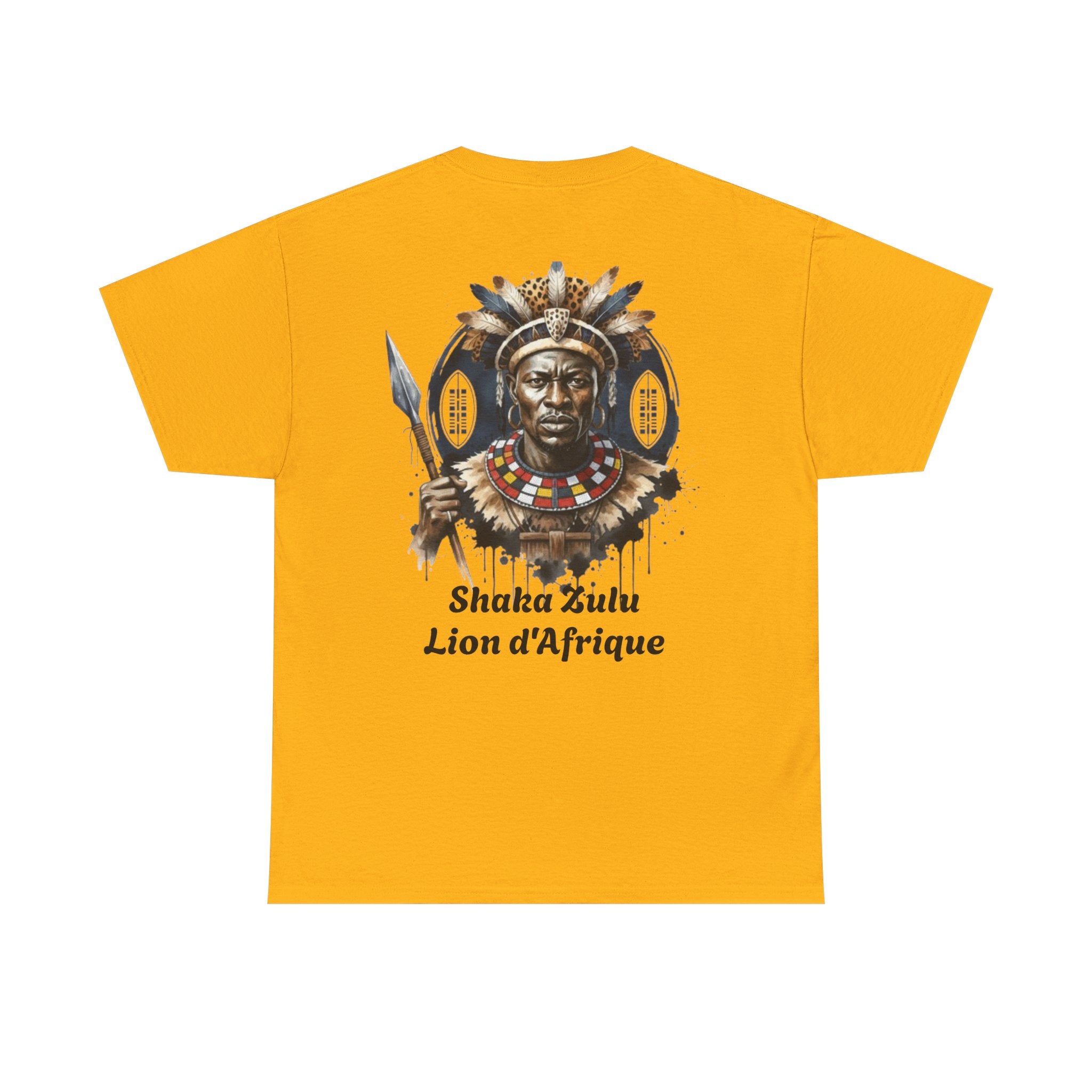 T-Shirt Shaka Zulu — Le Lion d'Afrique
