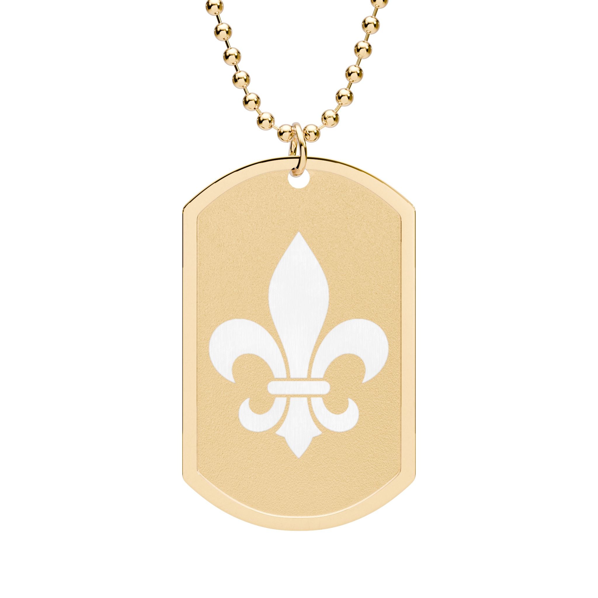Collier: Fleur de Lys — Royauté Française