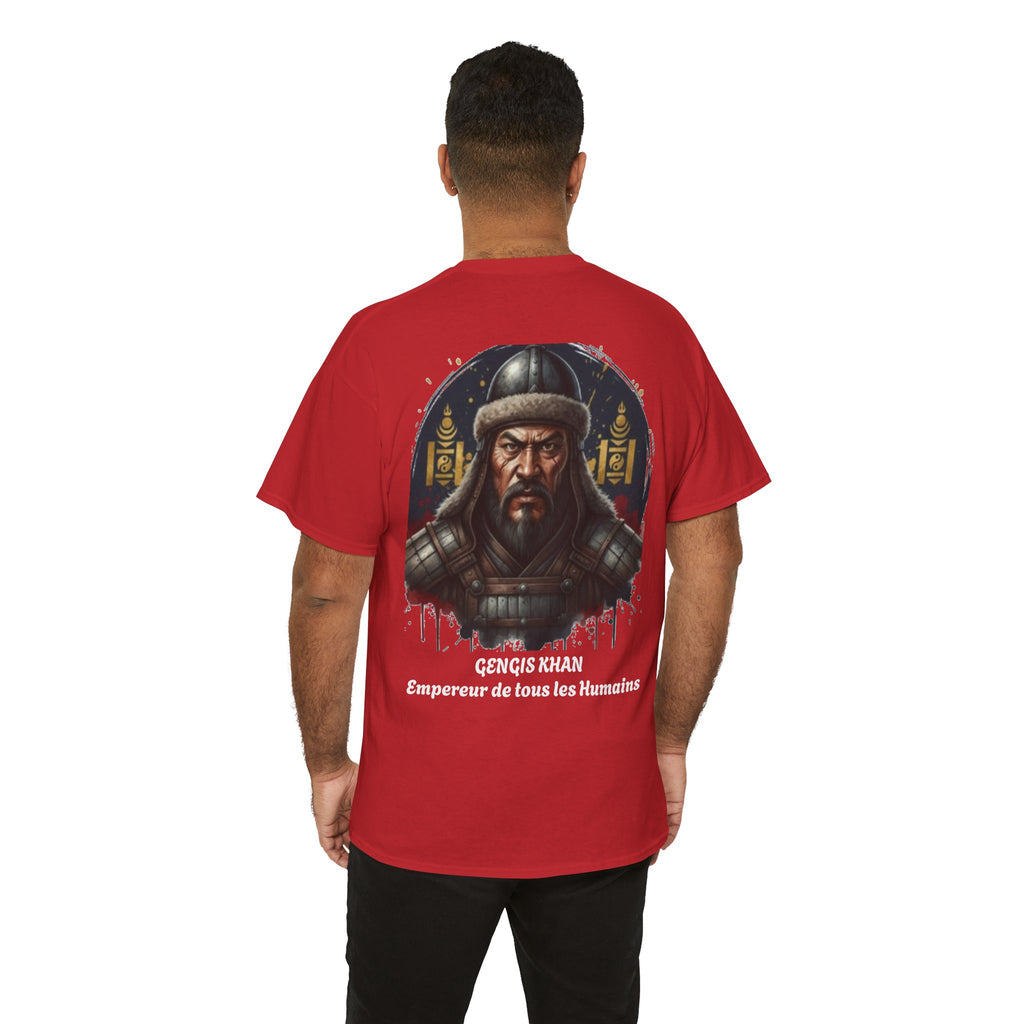 T-Shirt Gengis Khan — Empereur de Tous les Humains