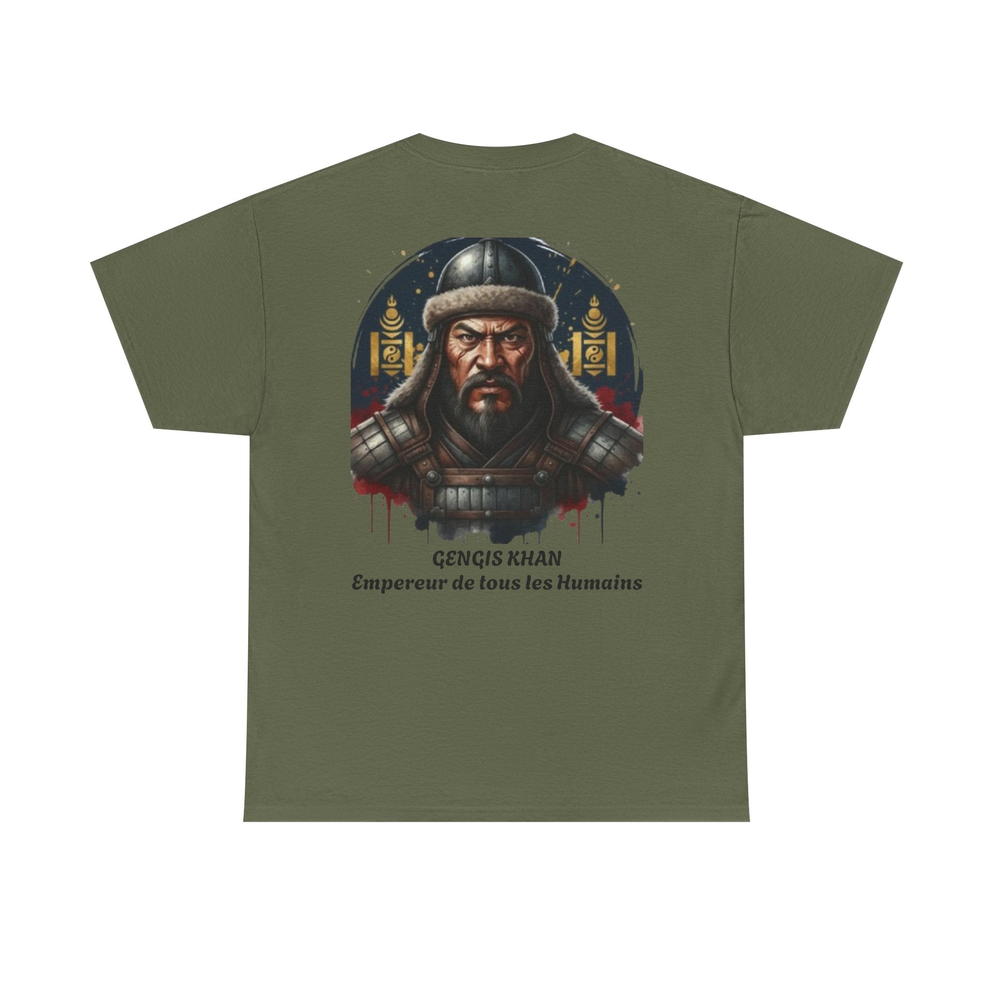 T-Shirt Gengis Khan — Empereur de Tous les Humains