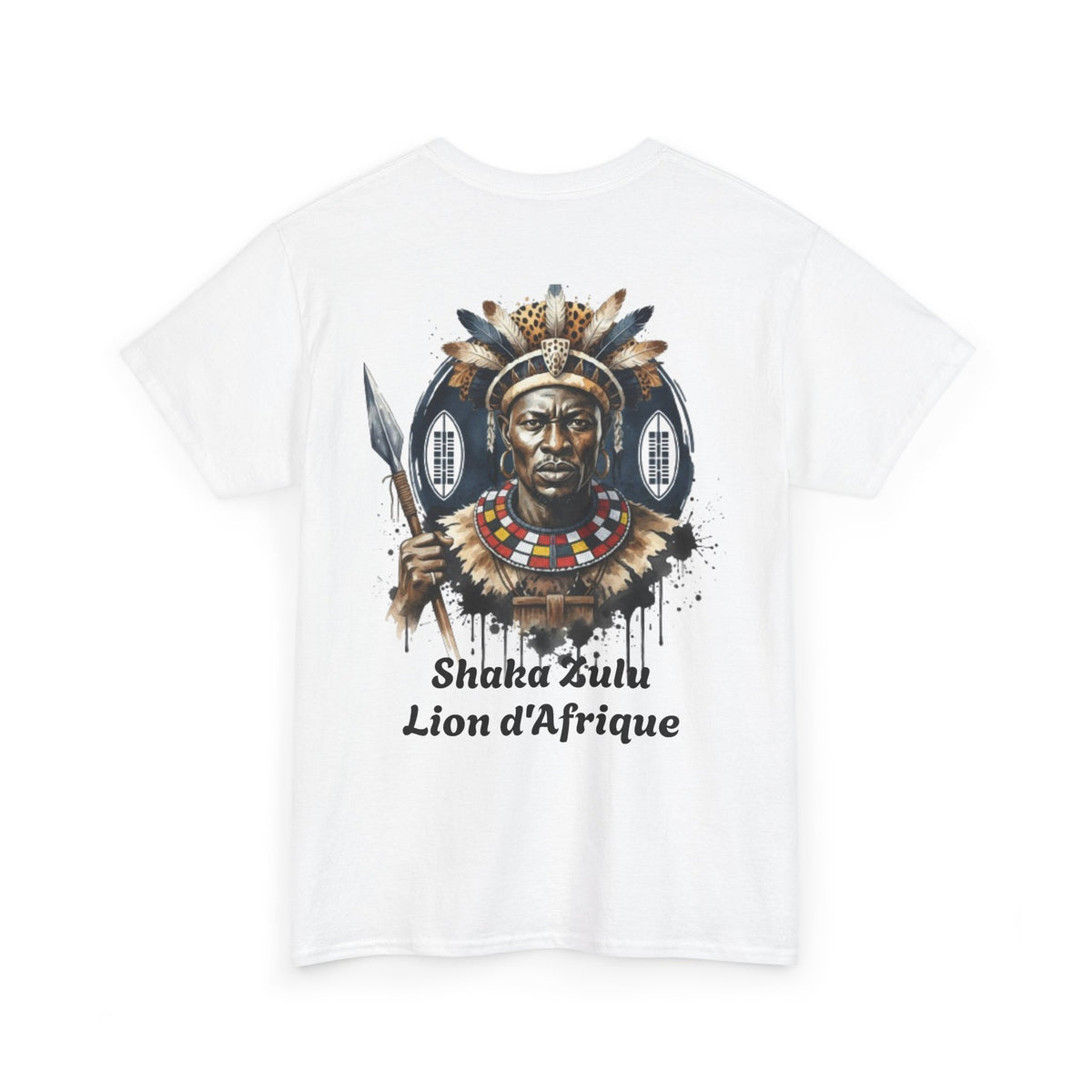 T-Shirt Shaka Zulu — Le Lion d'Afrique