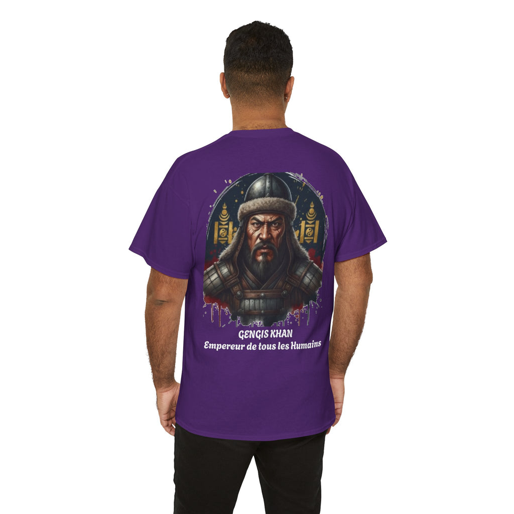 T-Shirt Gengis Khan — Empereur de Tous les Humains