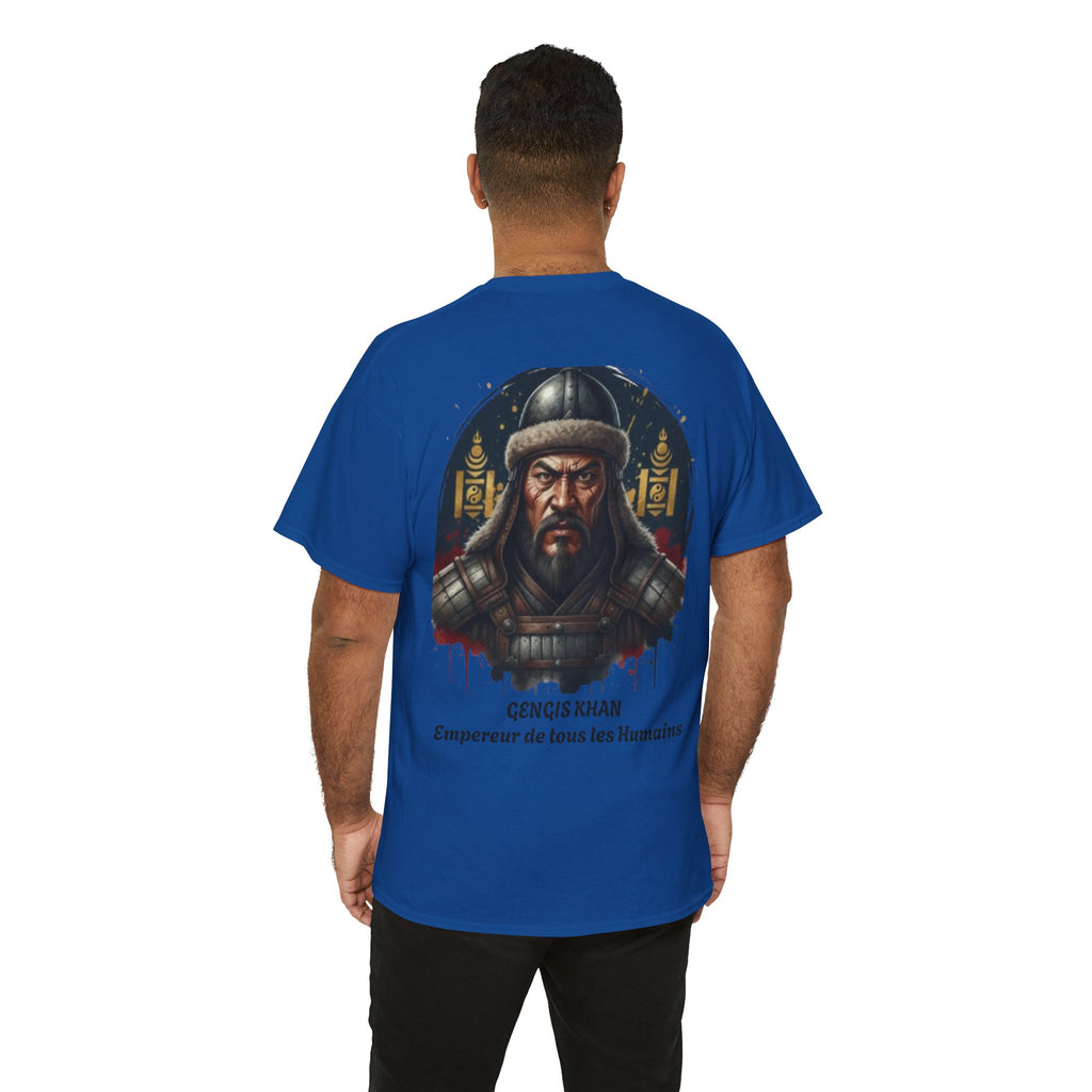 T-Shirt Gengis Khan — Empereur de Tous les Humains