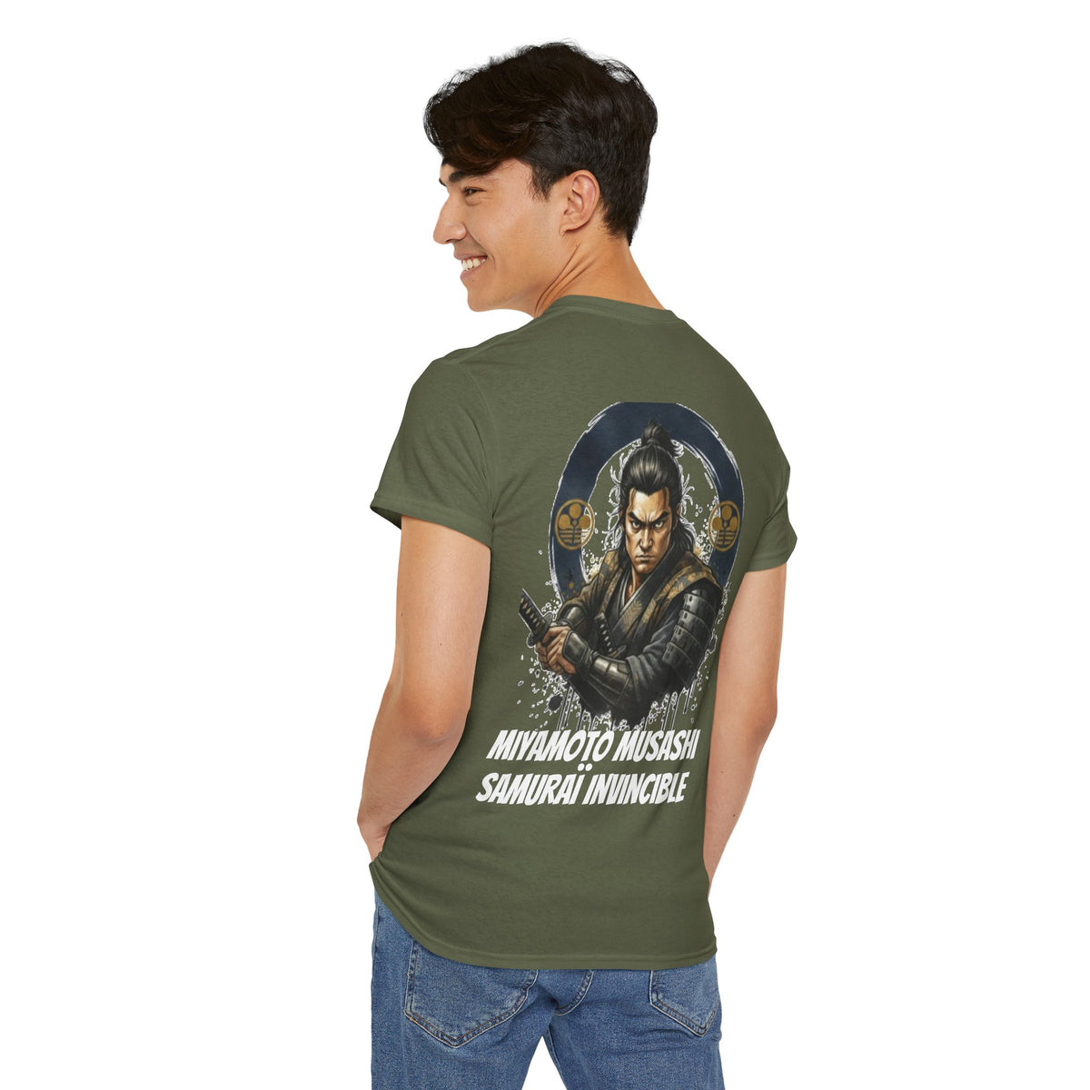 T-Shirt Miyamoto Musashi - Samuraï Invincible