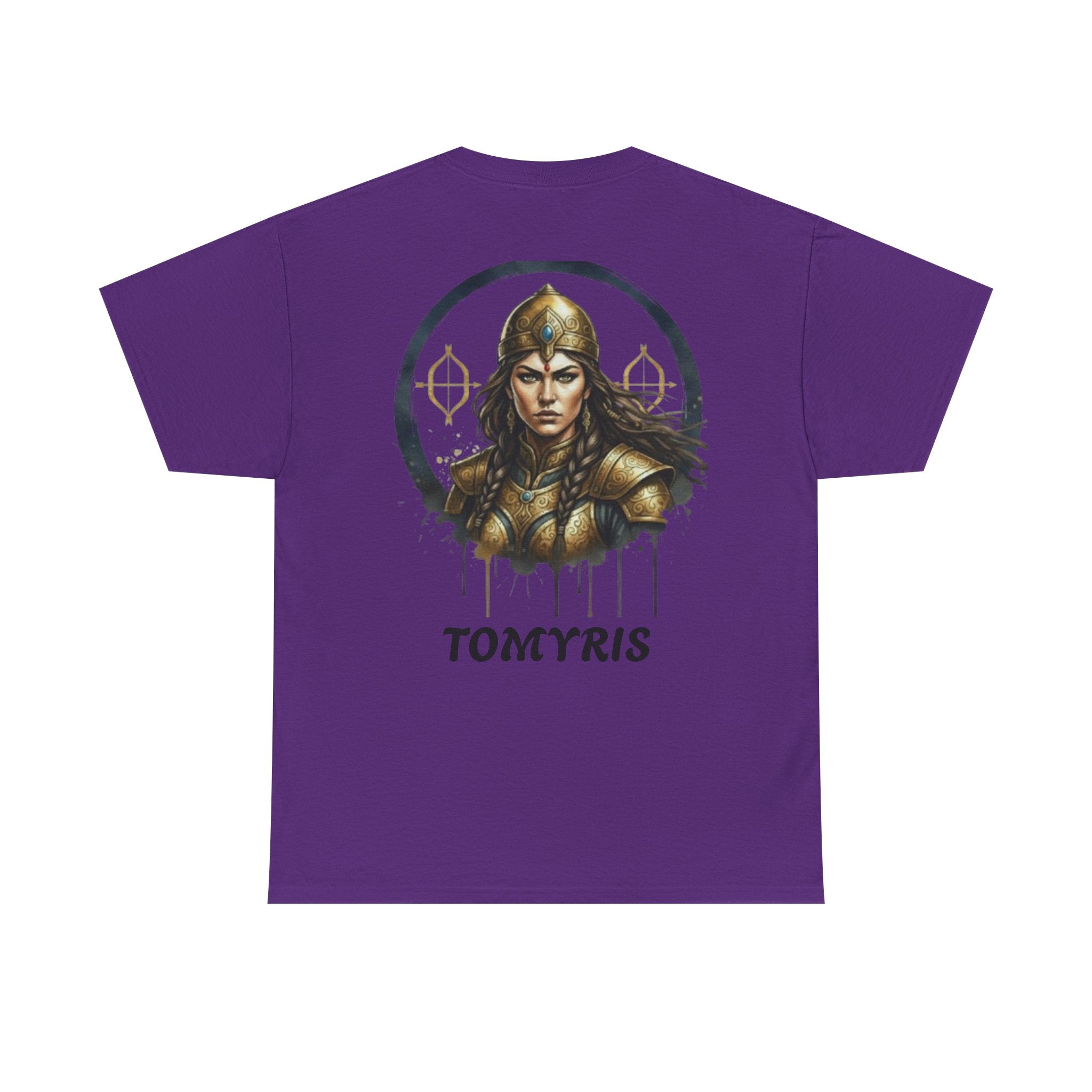 Titre produit : T-Shirt Tomyris — La Reine qui Tua Cyrus