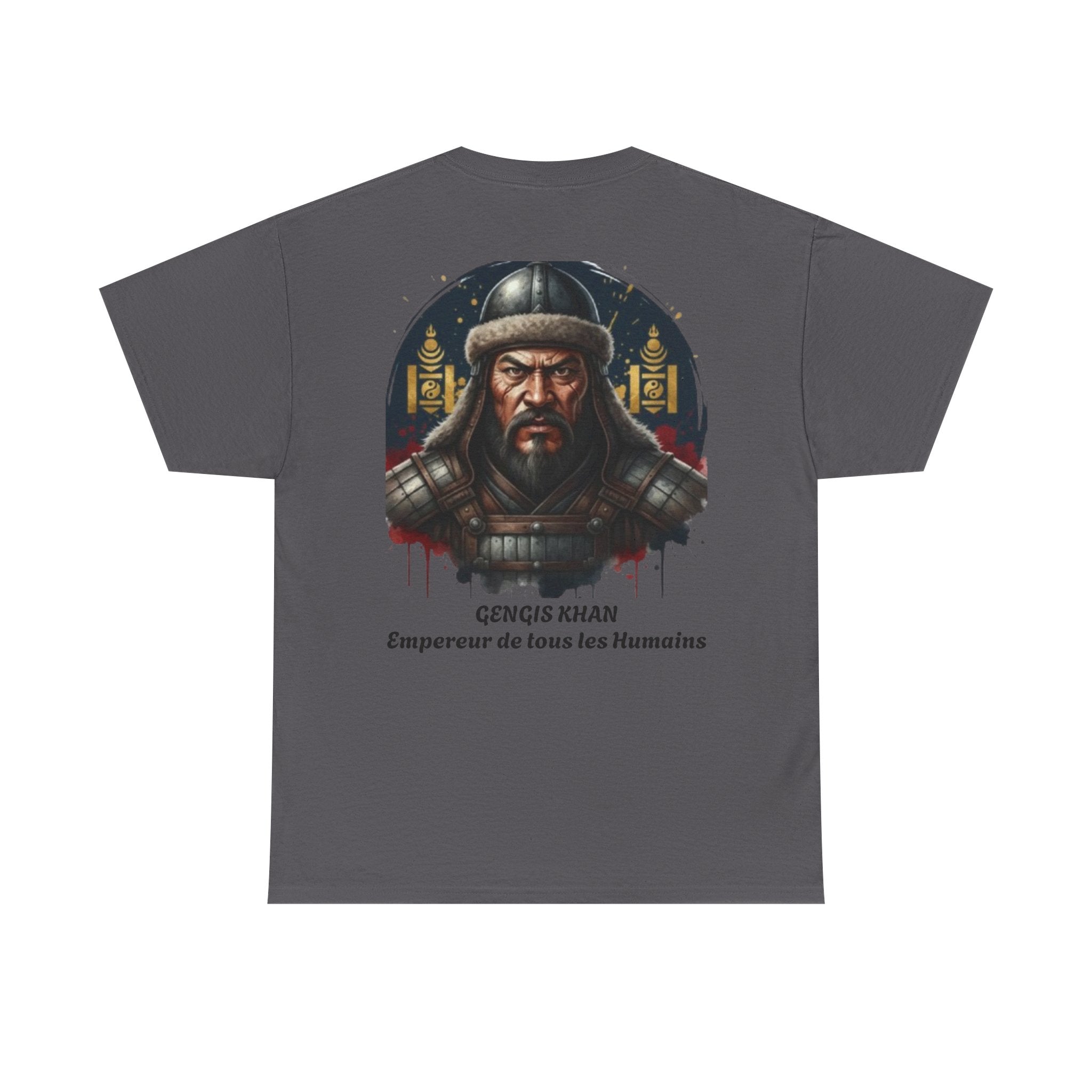T-Shirt Gengis Khan — Empereur de Tous les Humains