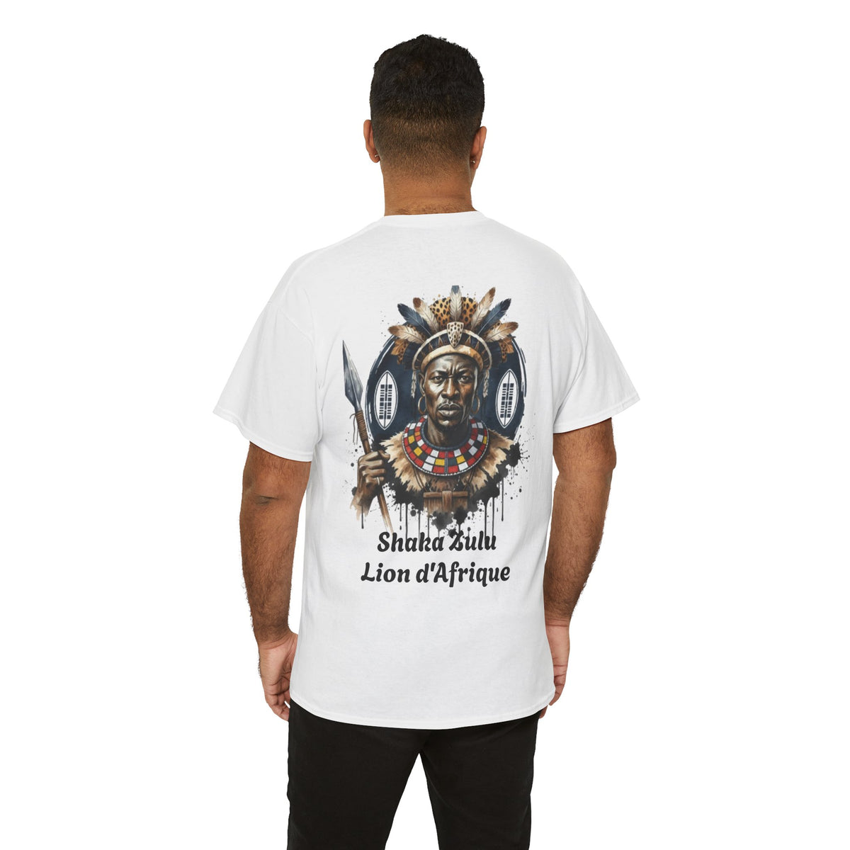 T-Shirt Shaka Zulu — Le Lion d'Afrique