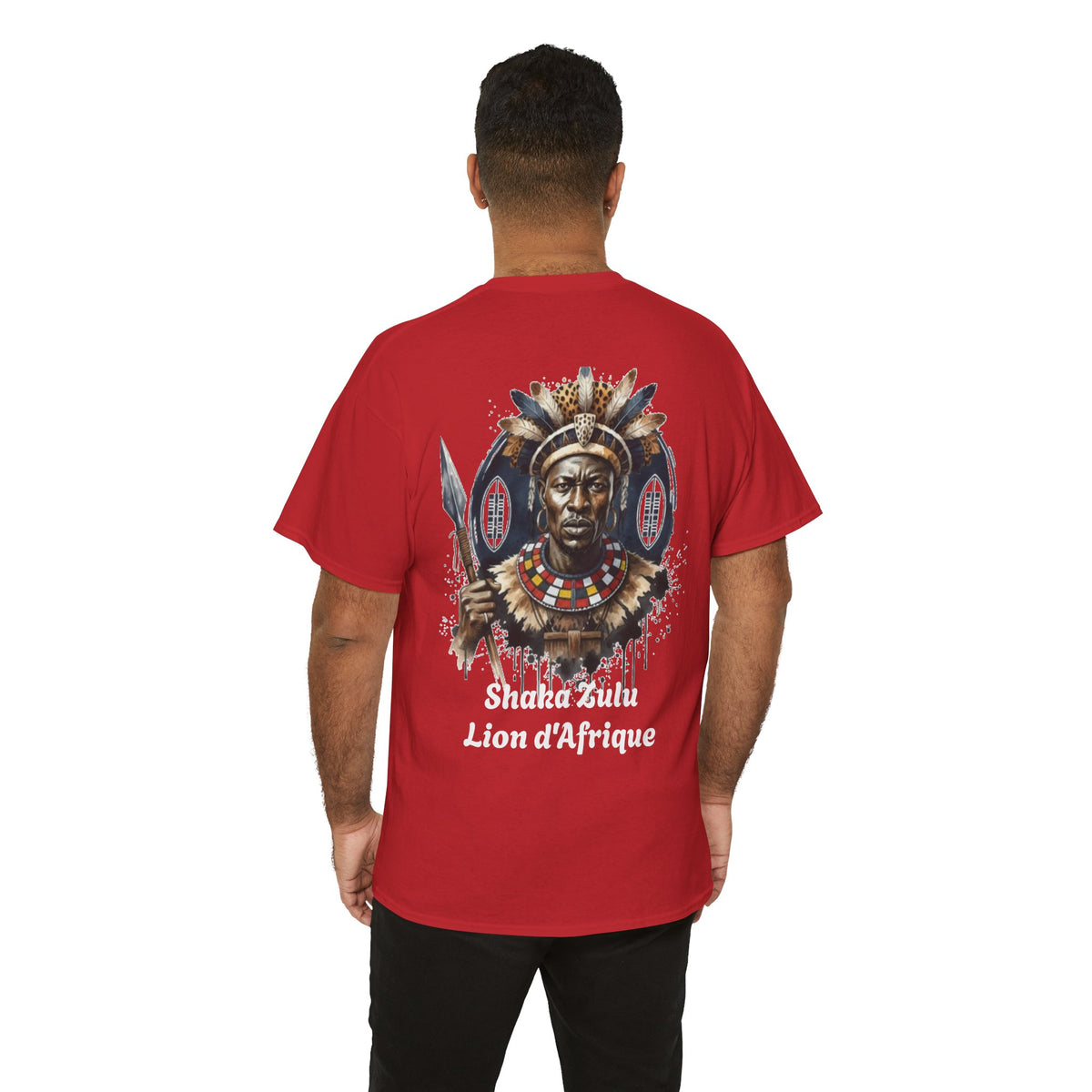 T-Shirt Shaka Zulu — Le Lion d'Afrique