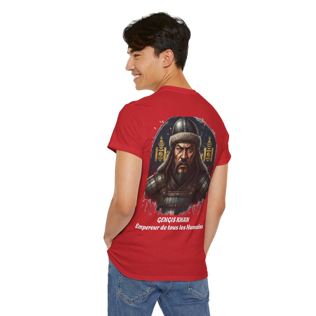 T-Shirt Gengis Khan — Empereur de Tous les Humains