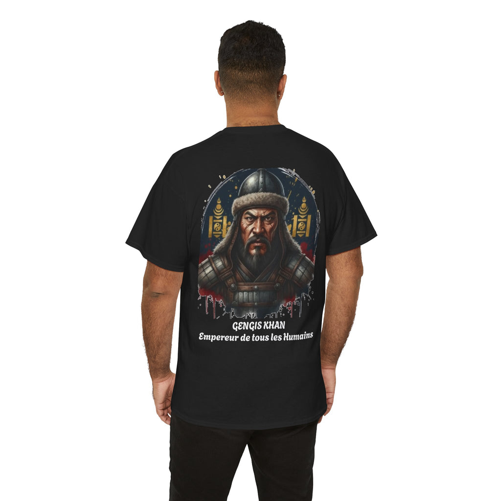 T-Shirt Gengis Khan — Empereur de Tous les Humains