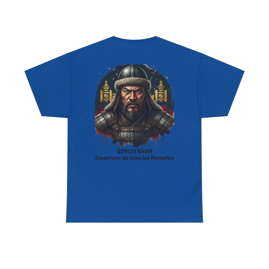 T-Shirt Gengis Khan — Empereur de Tous les Humains