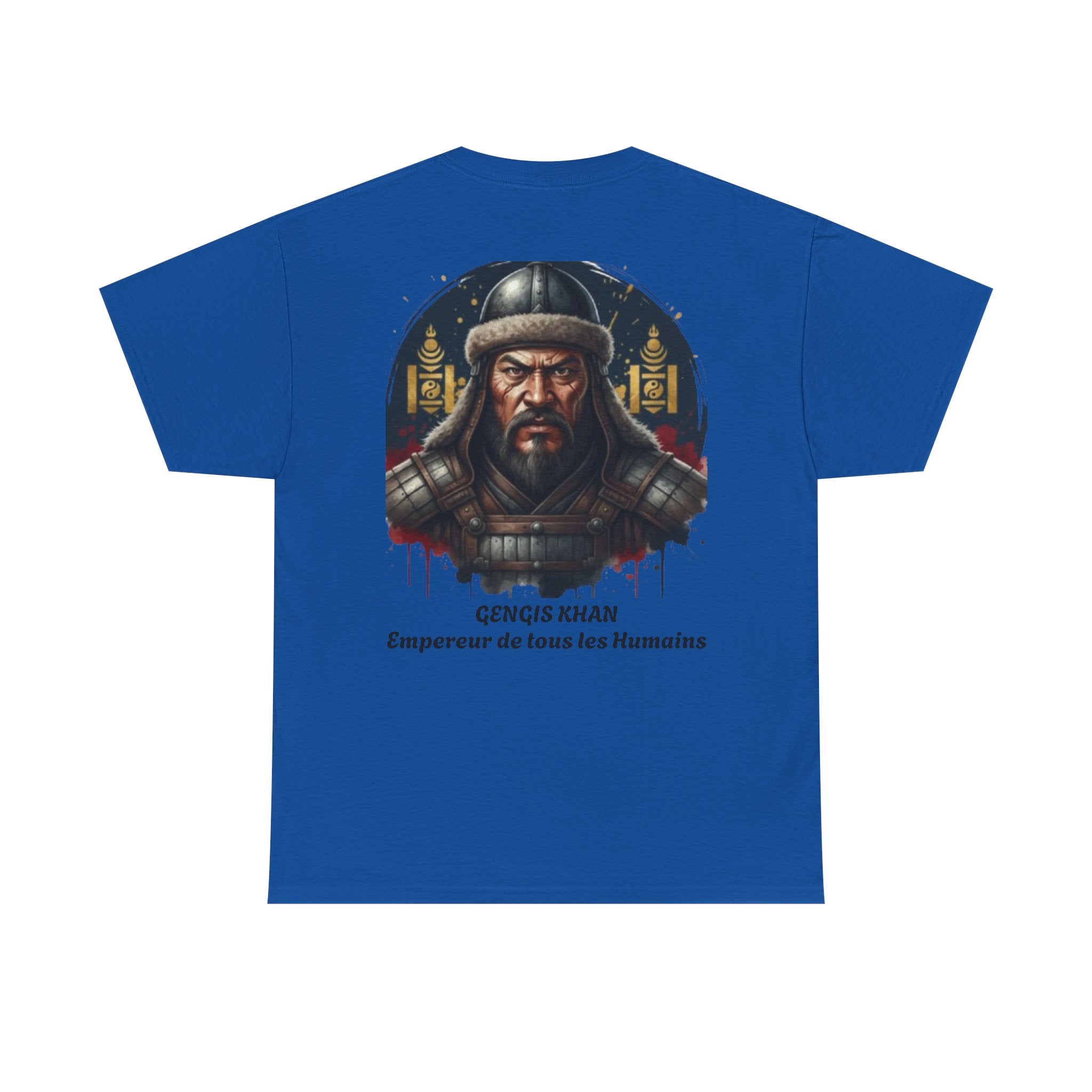 T-Shirt Gengis Khan — Empereur de Tous les Humains