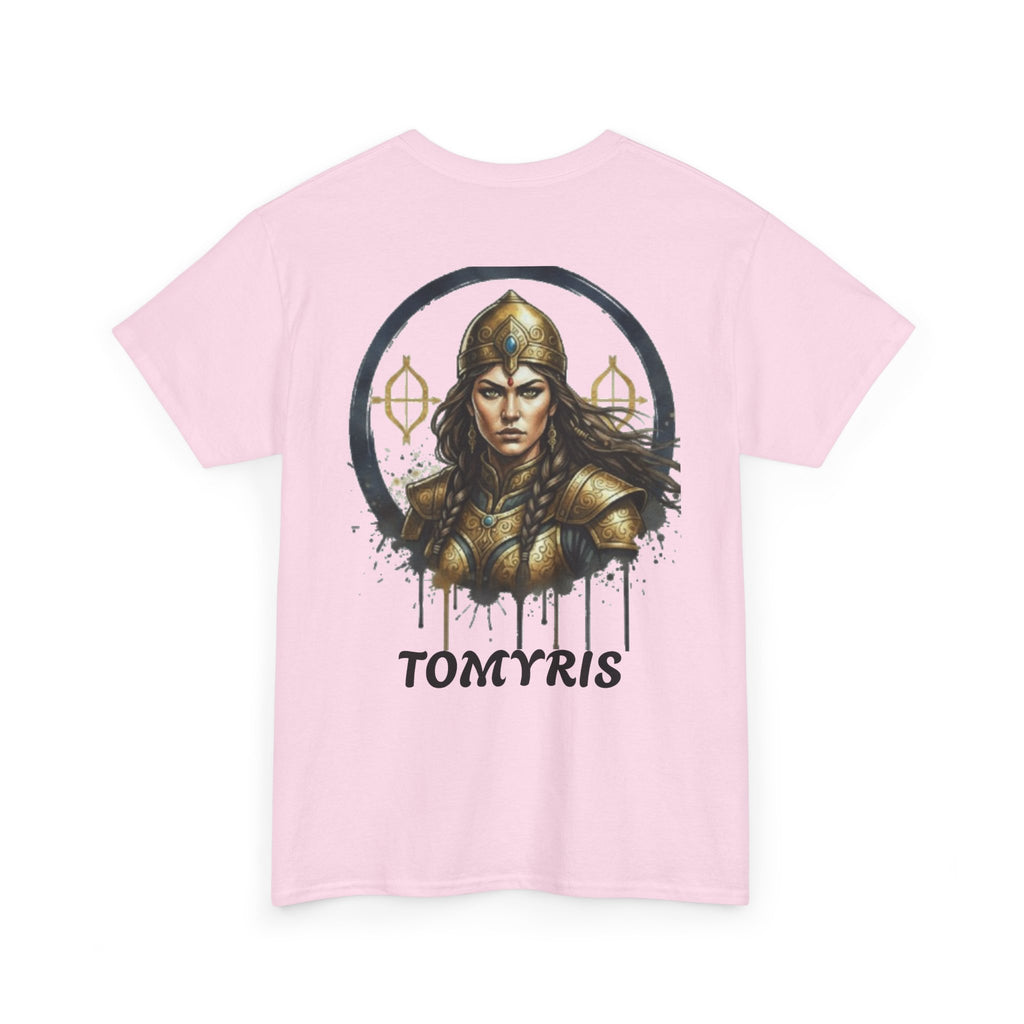 Titre produit : T-Shirt Tomyris — La Reine qui Tua Cyrus