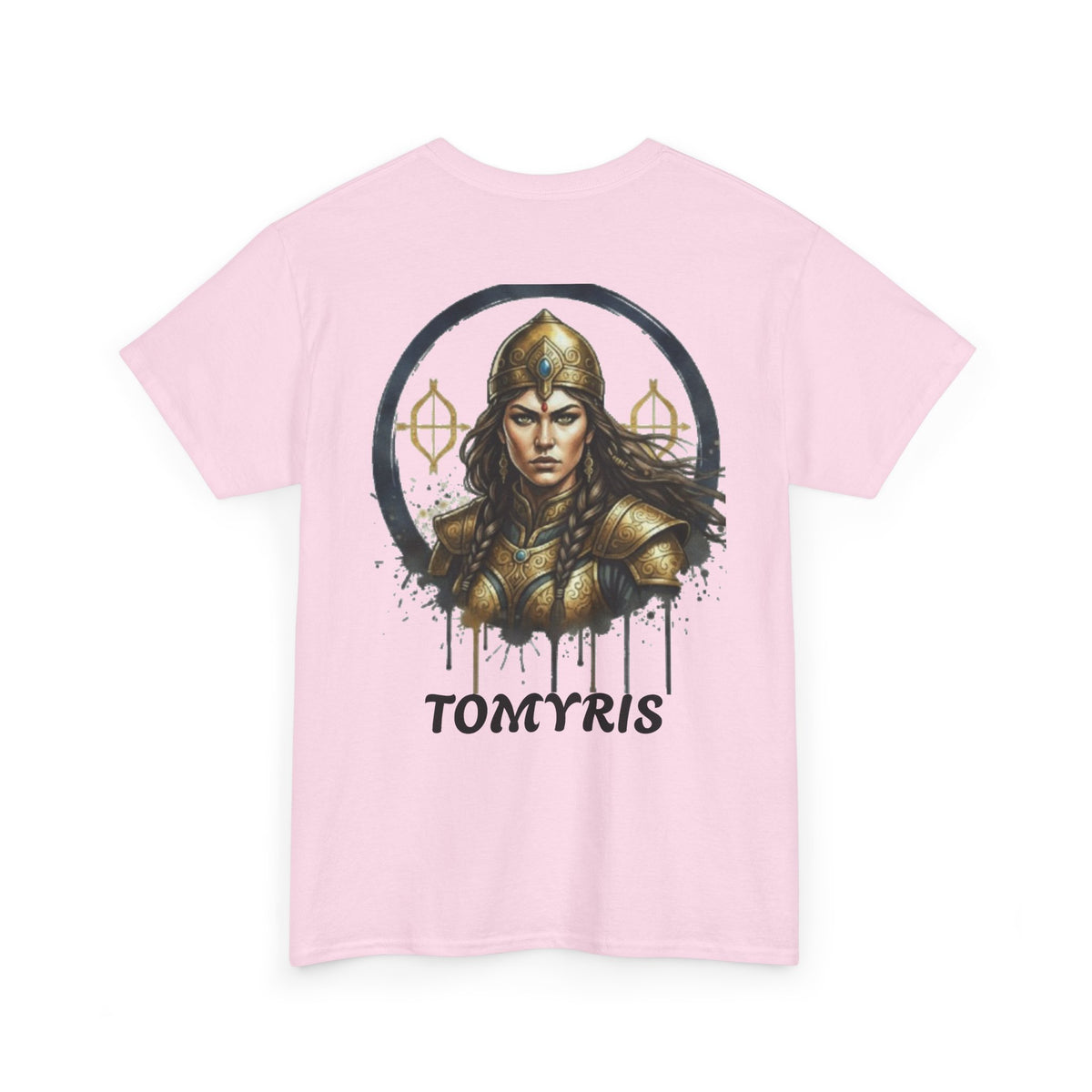 Titre produit : T-Shirt Tomyris — La Reine qui Tua Cyrus