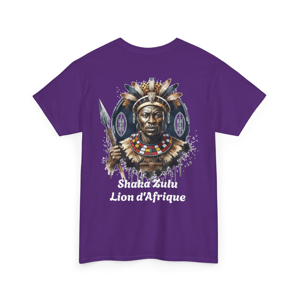 T-Shirt Shaka Zulu — Le Lion d'Afrique
