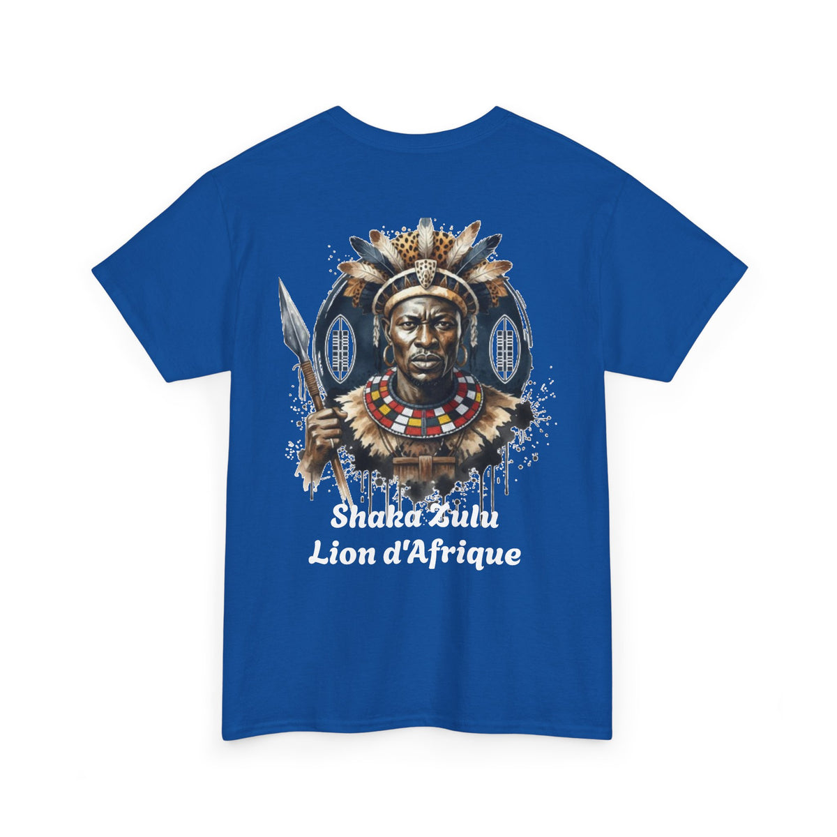 T-Shirt Shaka Zulu — Le Lion d'Afrique