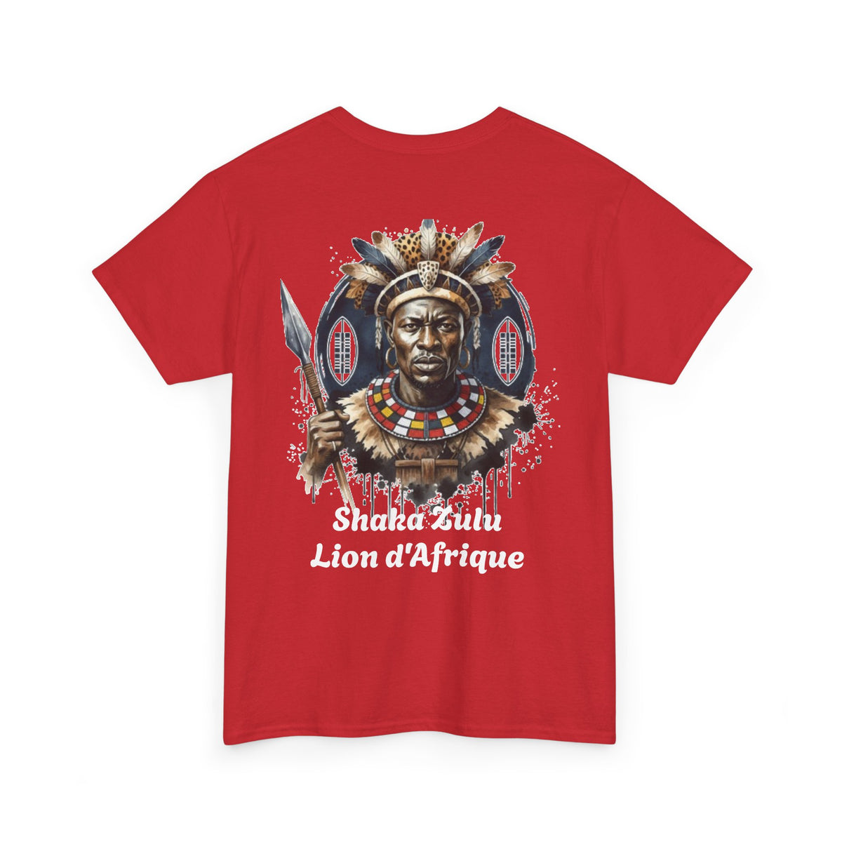 T-Shirt Shaka Zulu — Le Lion d'Afrique