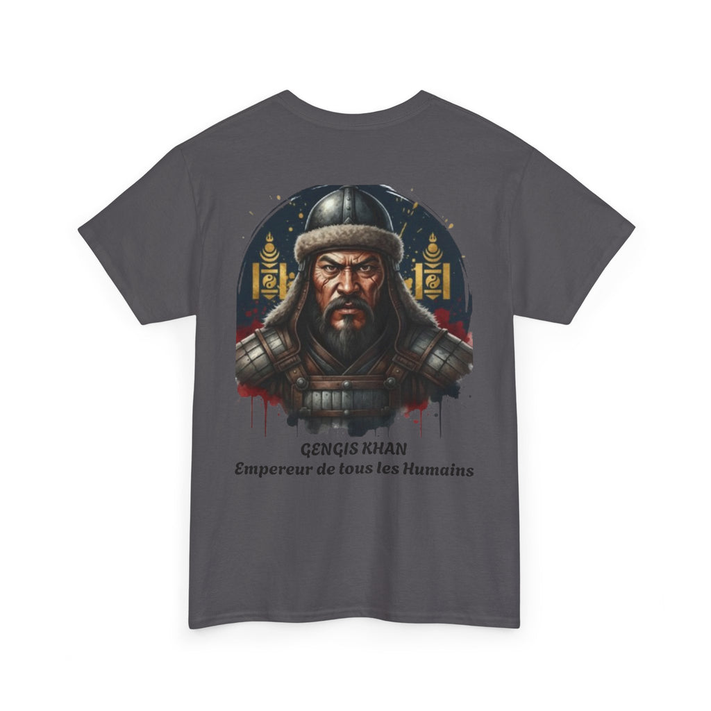 T-Shirt Gengis Khan — Empereur de Tous les Humains