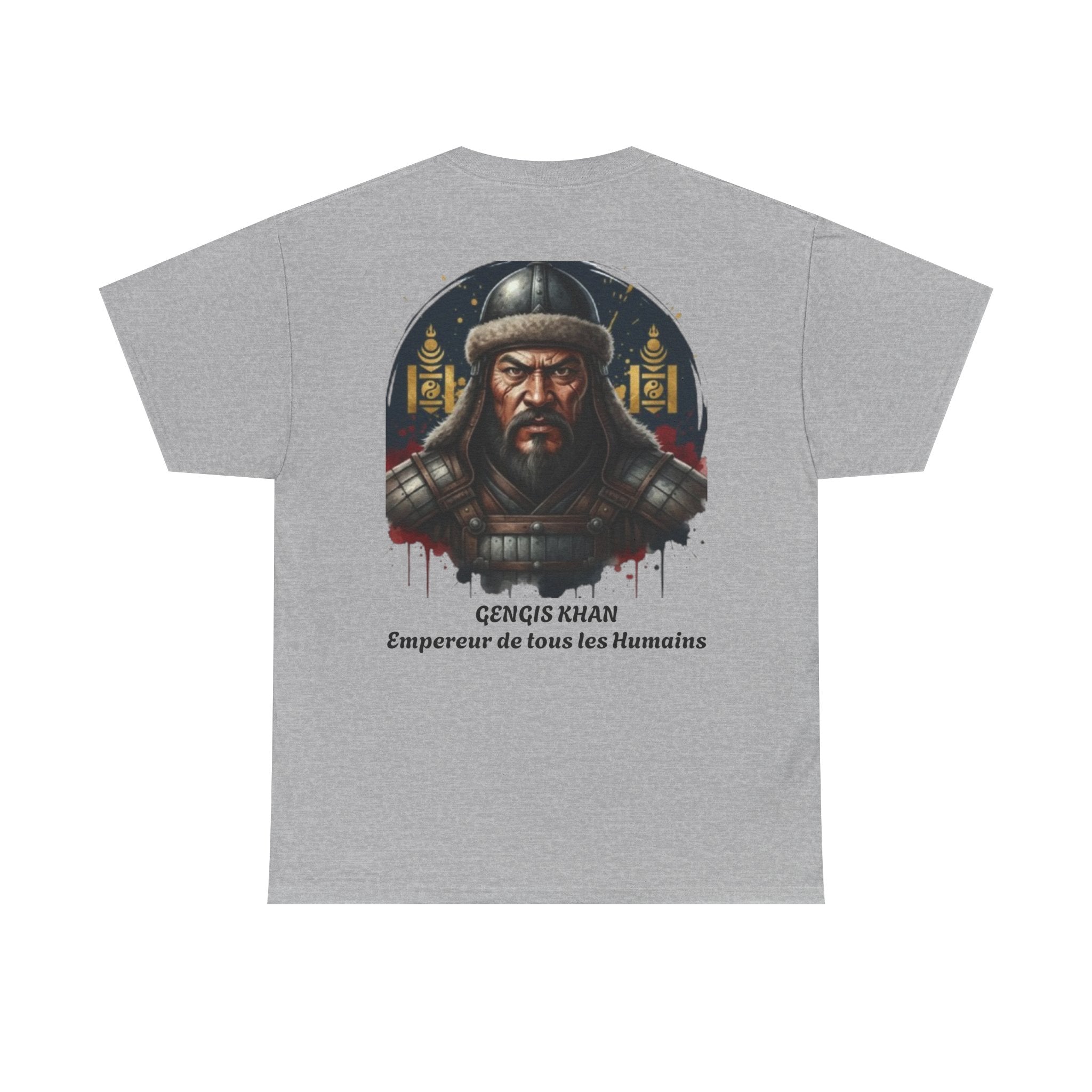 T-Shirt Gengis Khan — Empereur de Tous les Humains