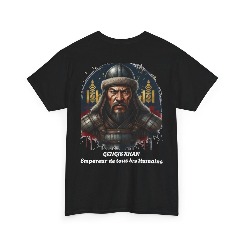 T-Shirt Gengis Khan — Empereur de Tous les Humains