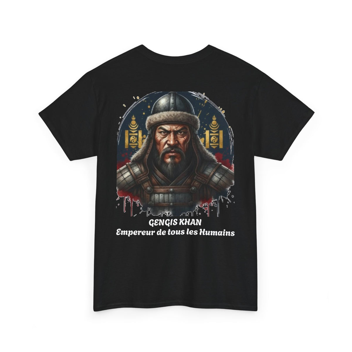 T-Shirt Gengis Khan — Empereur de Tous les Humains