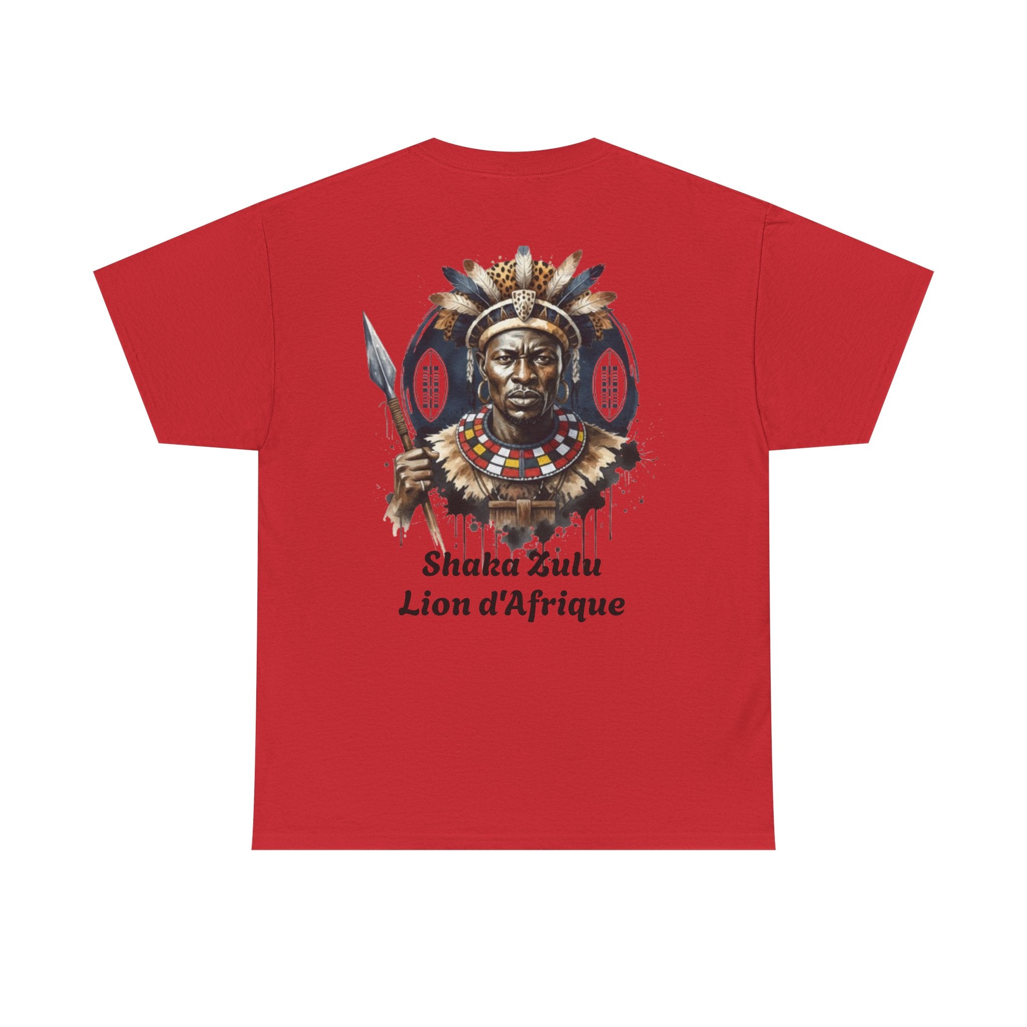 T-Shirt Shaka Zulu — Le Lion d'Afrique