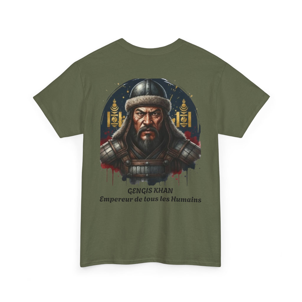 T-Shirt Gengis Khan — Empereur de Tous les Humains