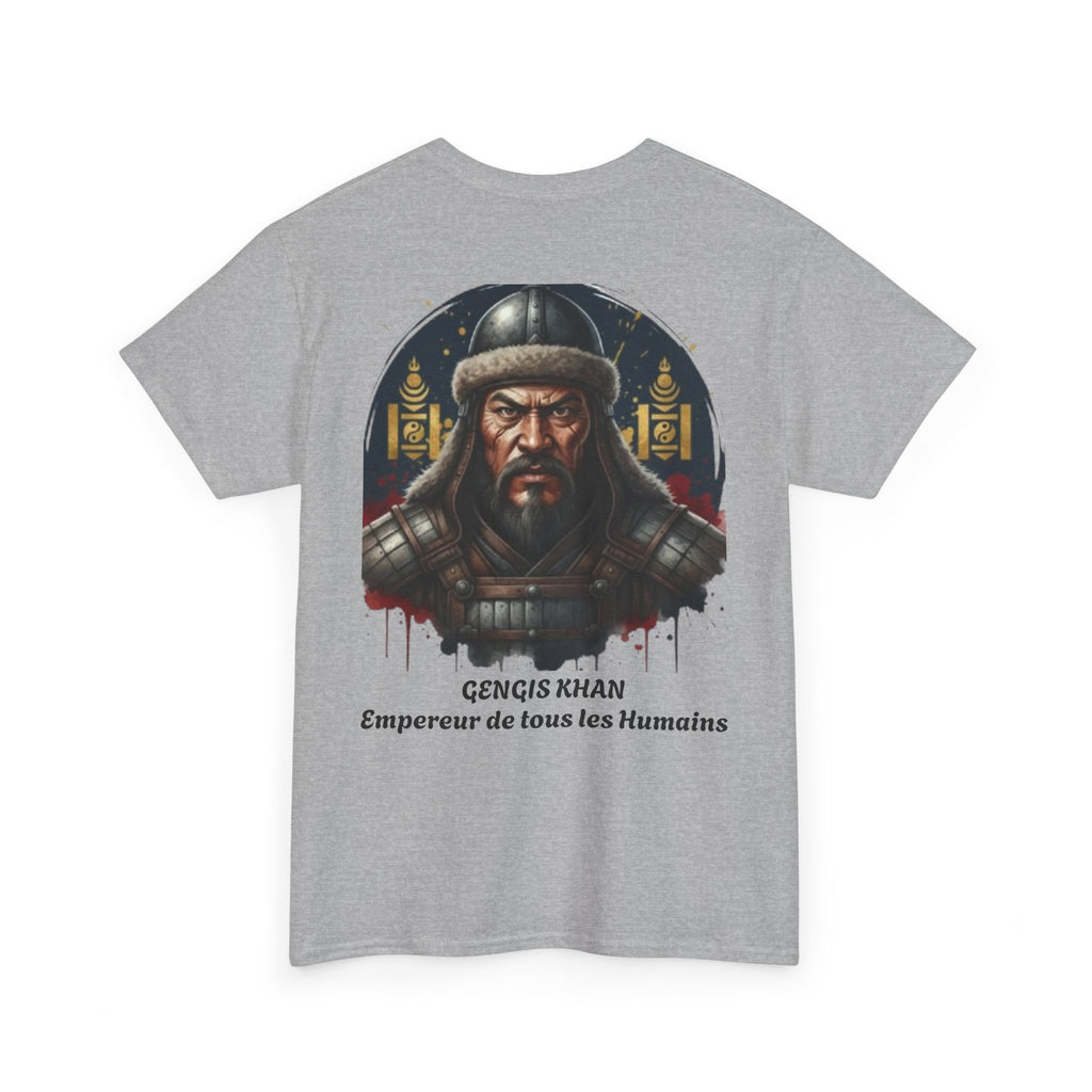 T-Shirt Gengis Khan — Empereur de Tous les Humains