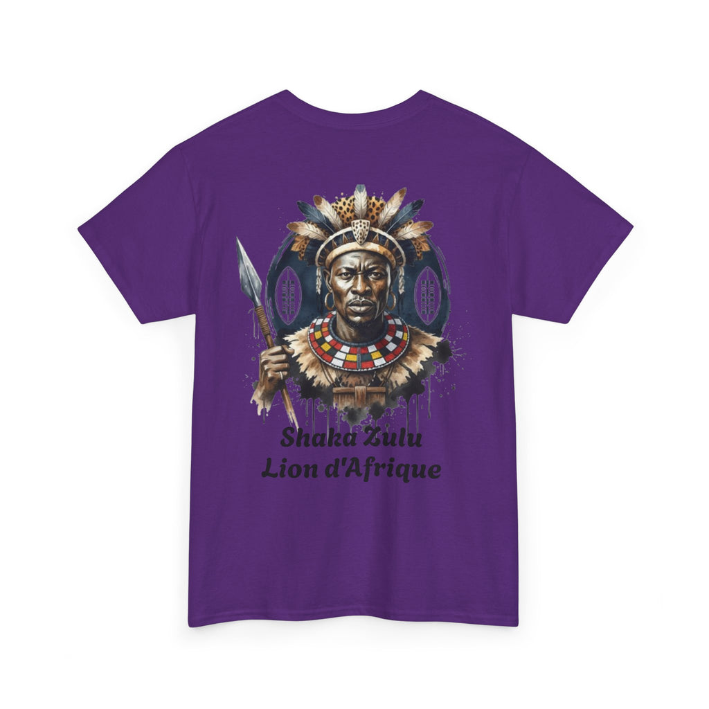T-Shirt Shaka Zulu — Le Lion d'Afrique