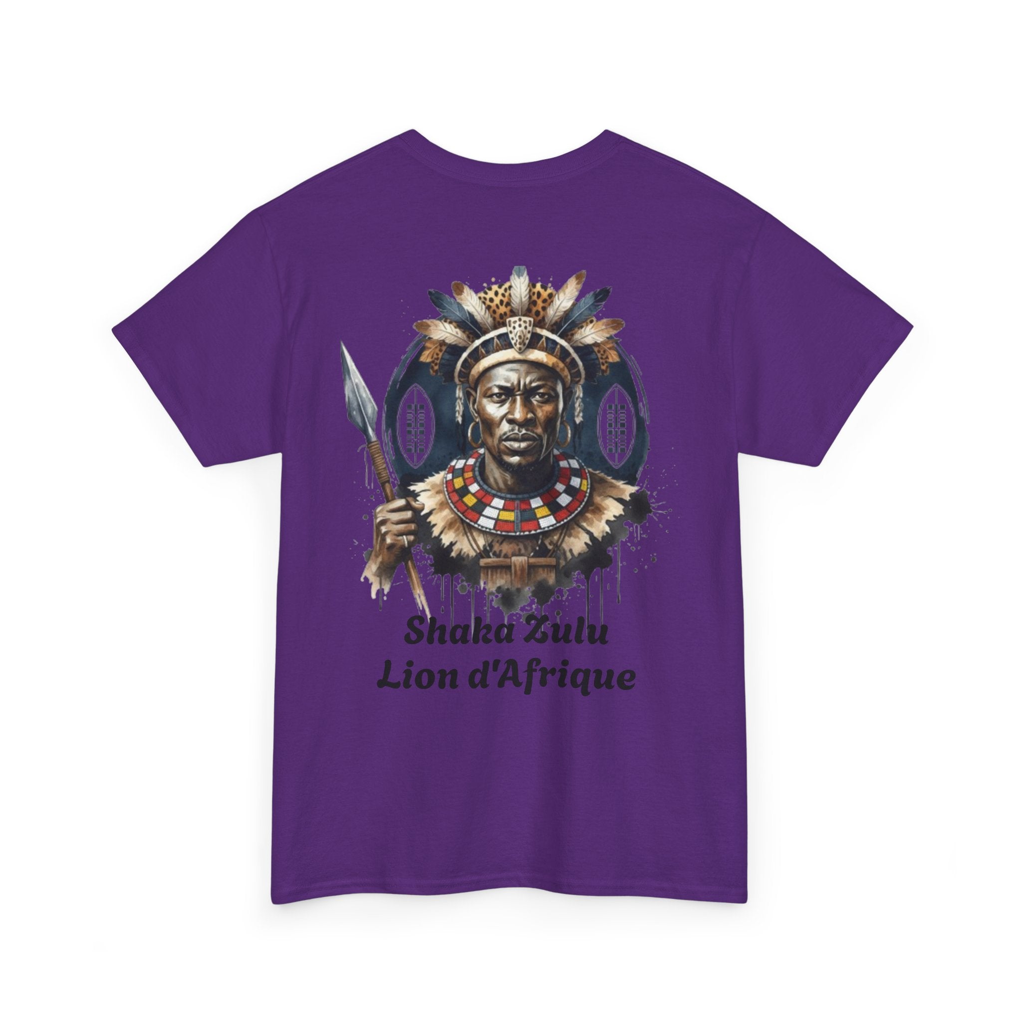 T-Shirt Shaka Zulu — Le Lion d'Afrique