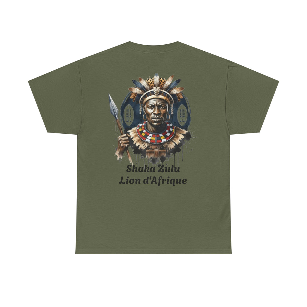 T-Shirt Shaka Zulu — Le Lion d'Afrique